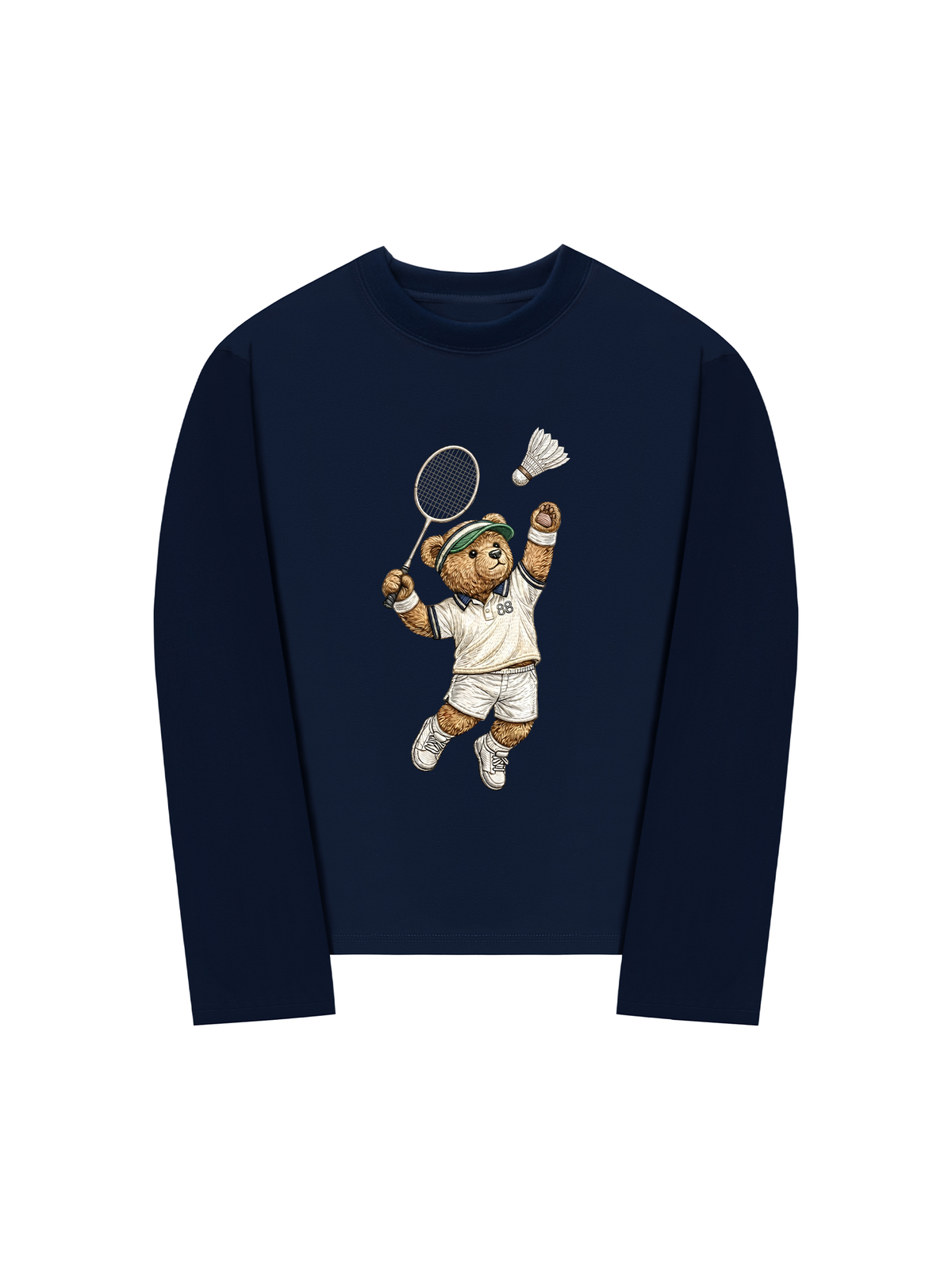 Áo Thun Dài Tay Badminton Teddy 88