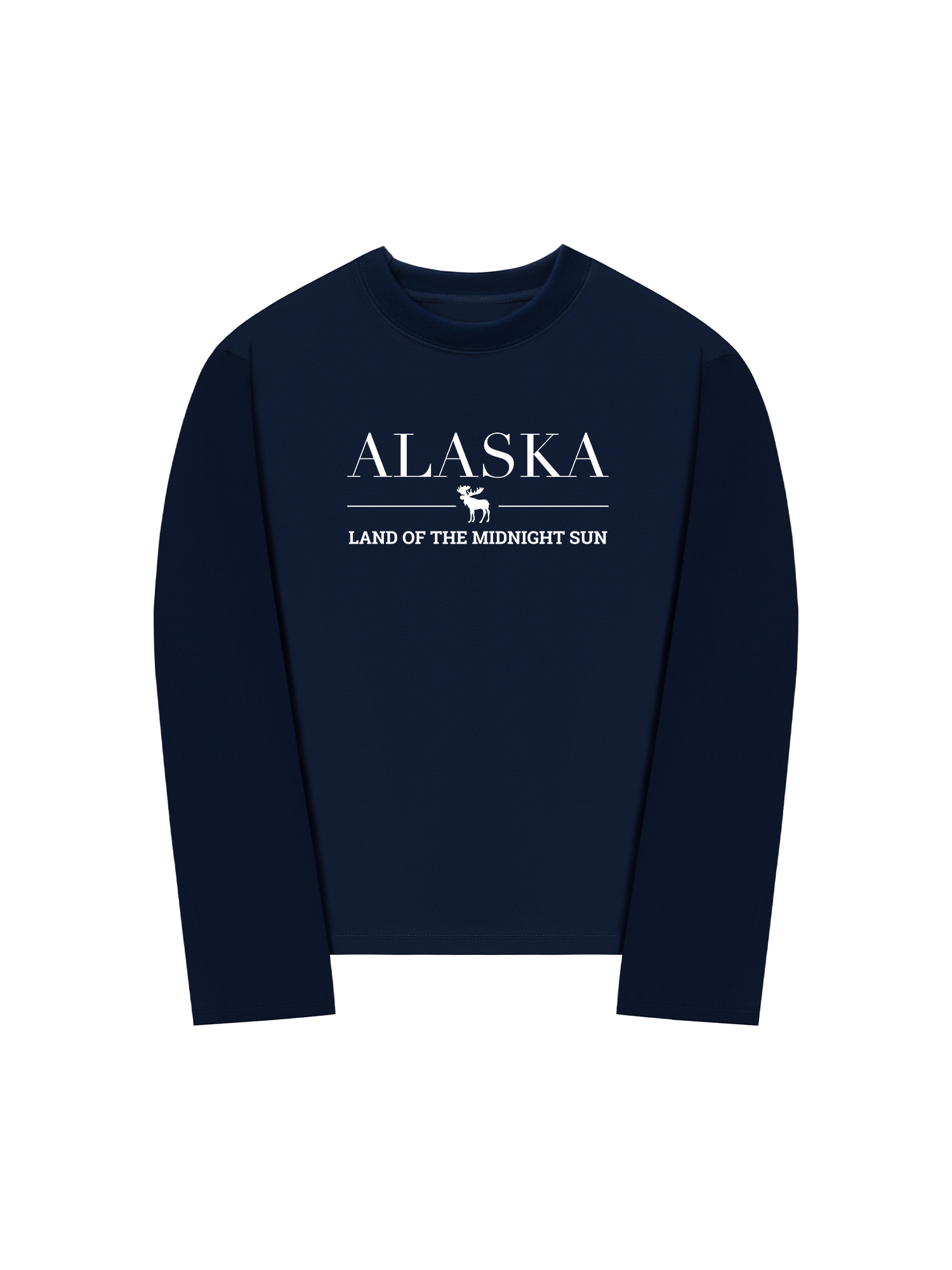 Áo Thun Dài Tay Alaska Land Of The Midnight Sun