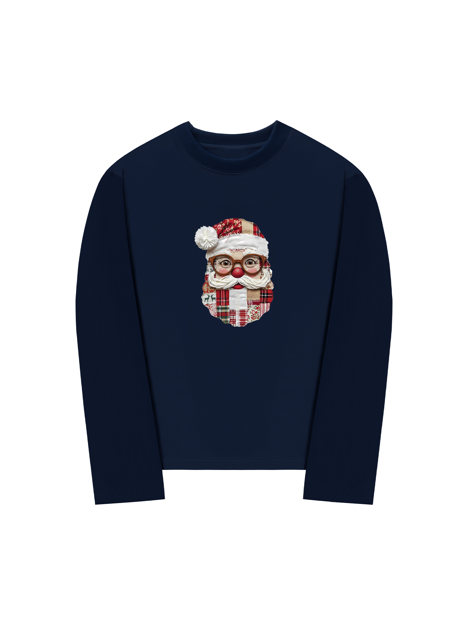 Áo Thun Dài Tay Santa Retro Vibes