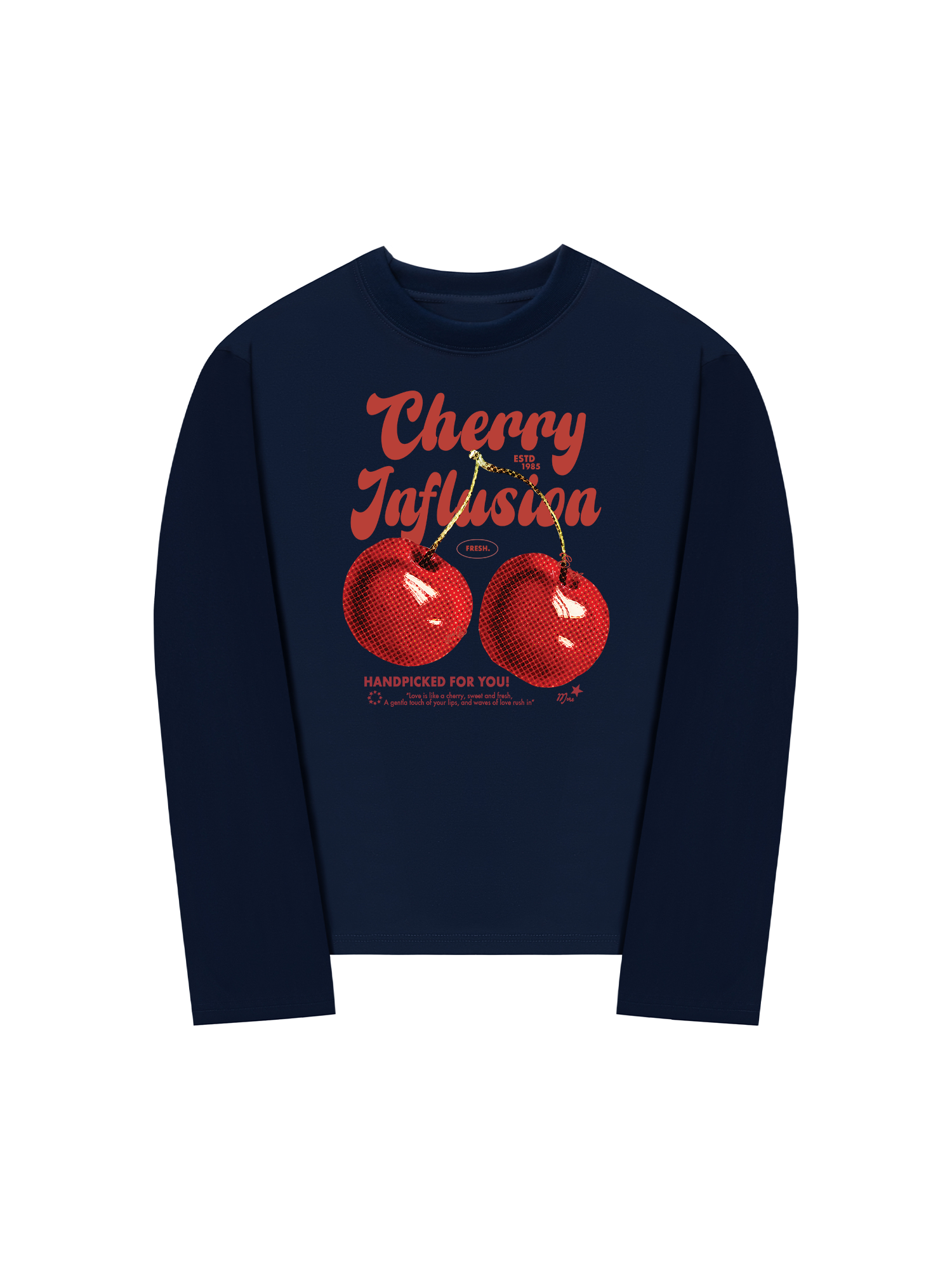 Áo Thun Dài Tay Tropical Cherry Influsion