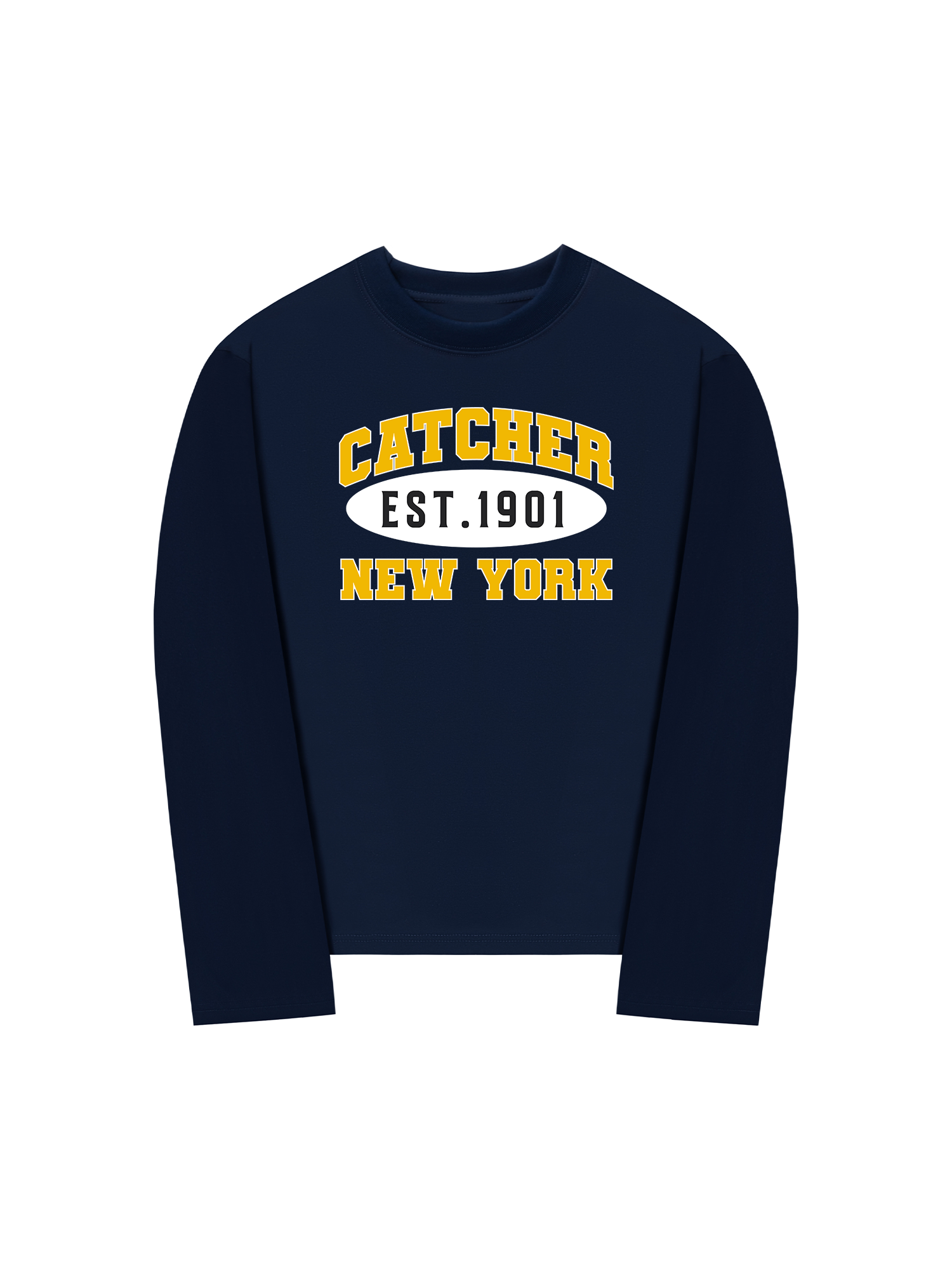 Áo Thun Dài Tay Baseball Catcher New York