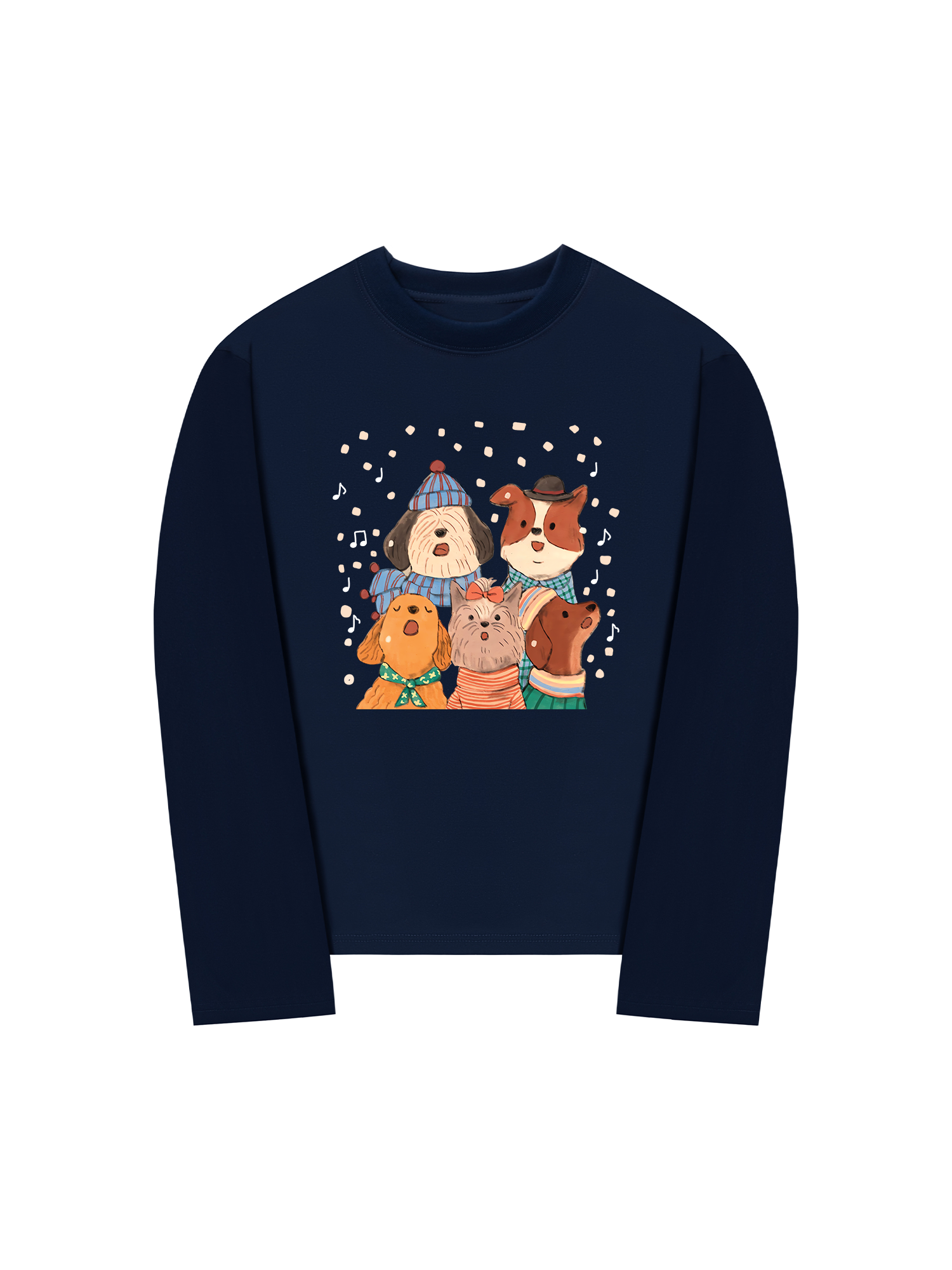 Áo Thun Dài Tay Cozy Day With Best Friend