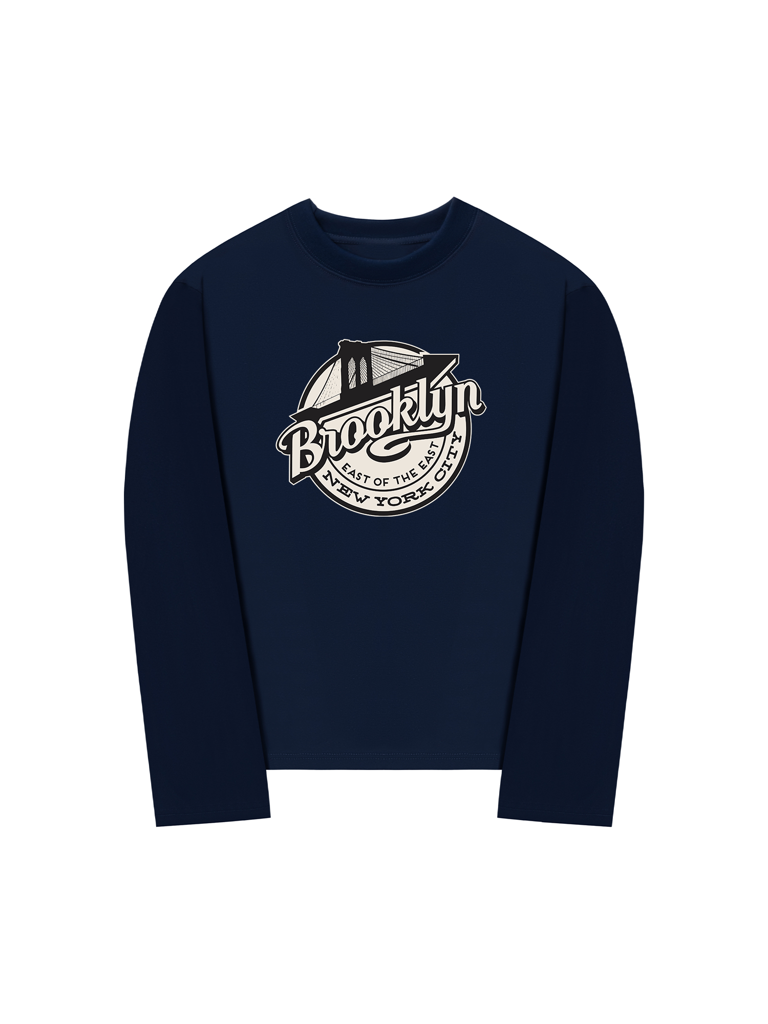 Áo Thun Dài Tay USA Brooklyn East Of The East