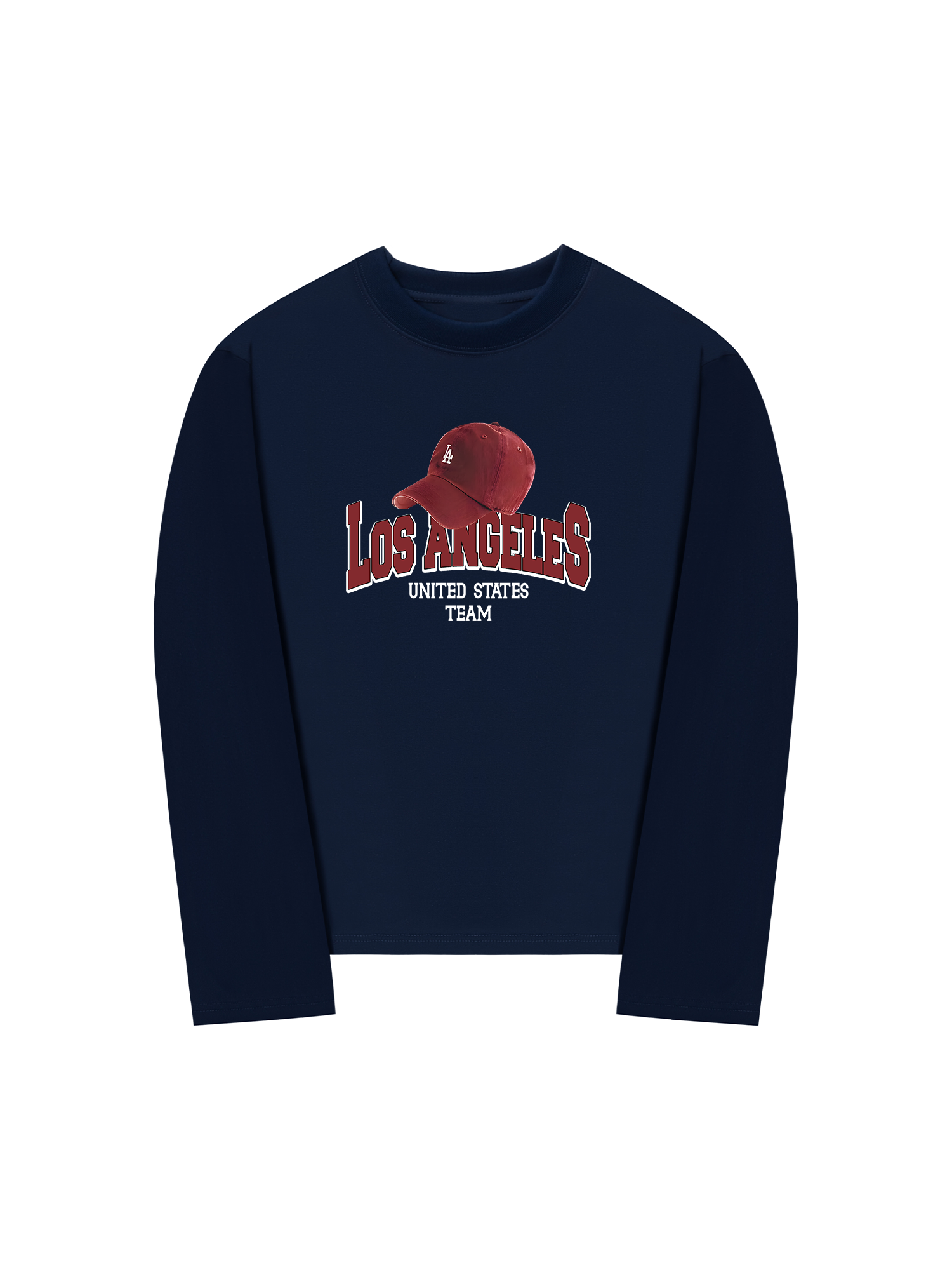 Áo Thun Dài Tay USA Los Ageles