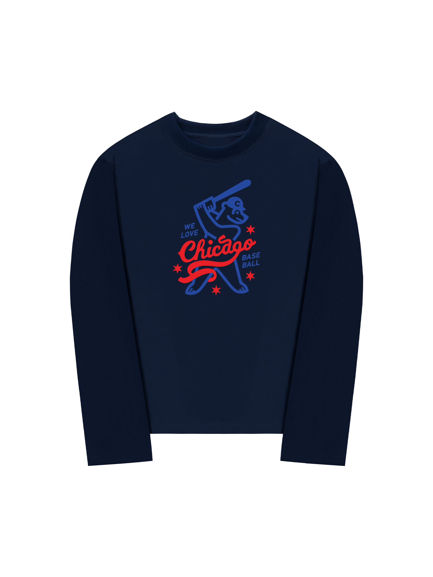 Áo Thun Dài Tay We Love Baseball