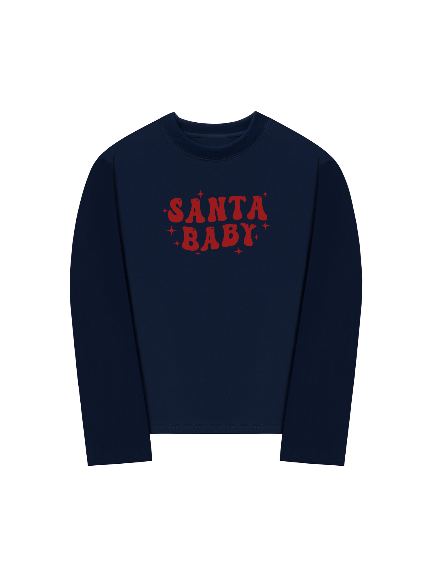 Áo Thun Dài Tay Santa Baby