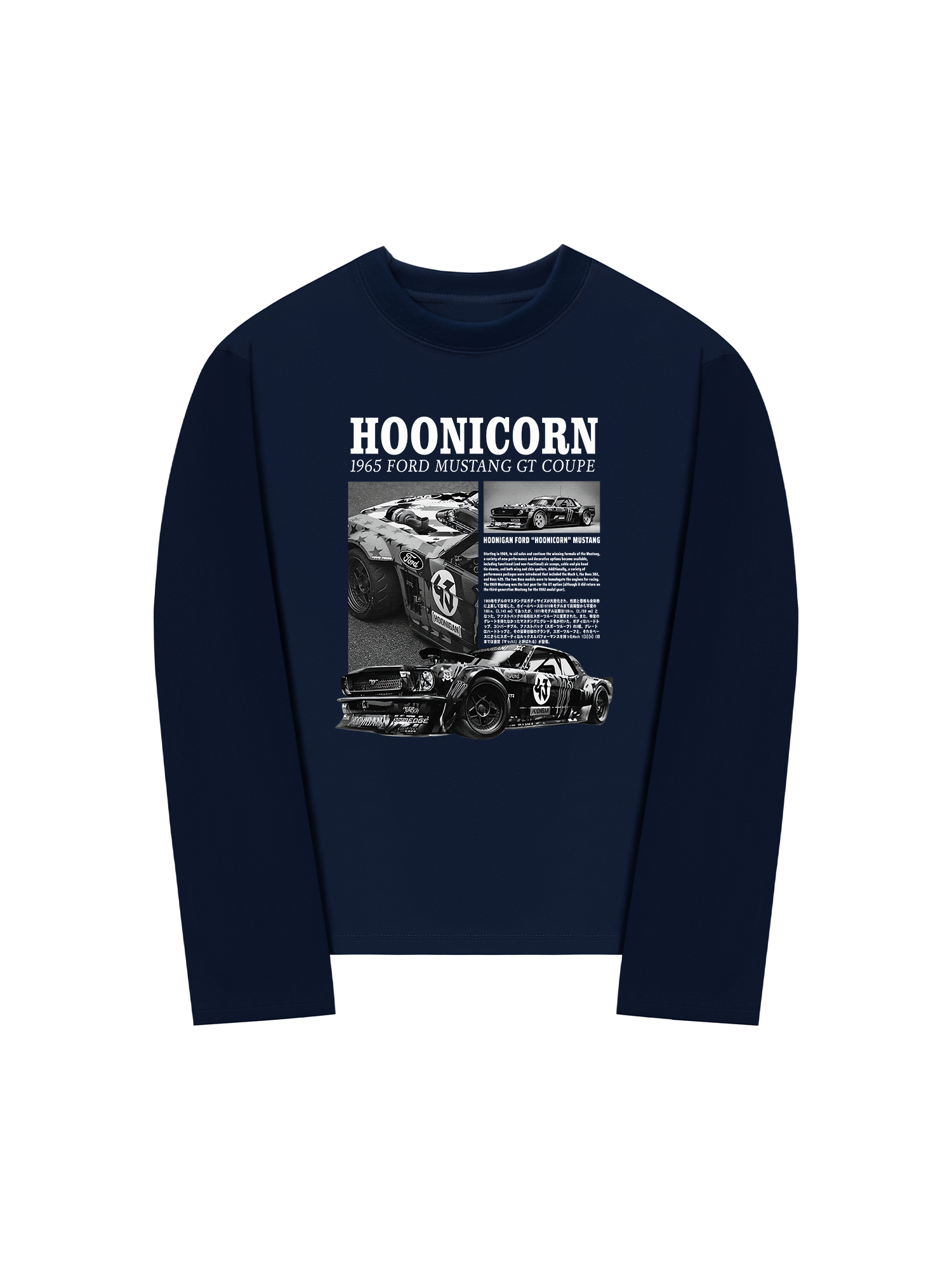 Áo Thun Dài Tay Ford Mustang GT Coupe