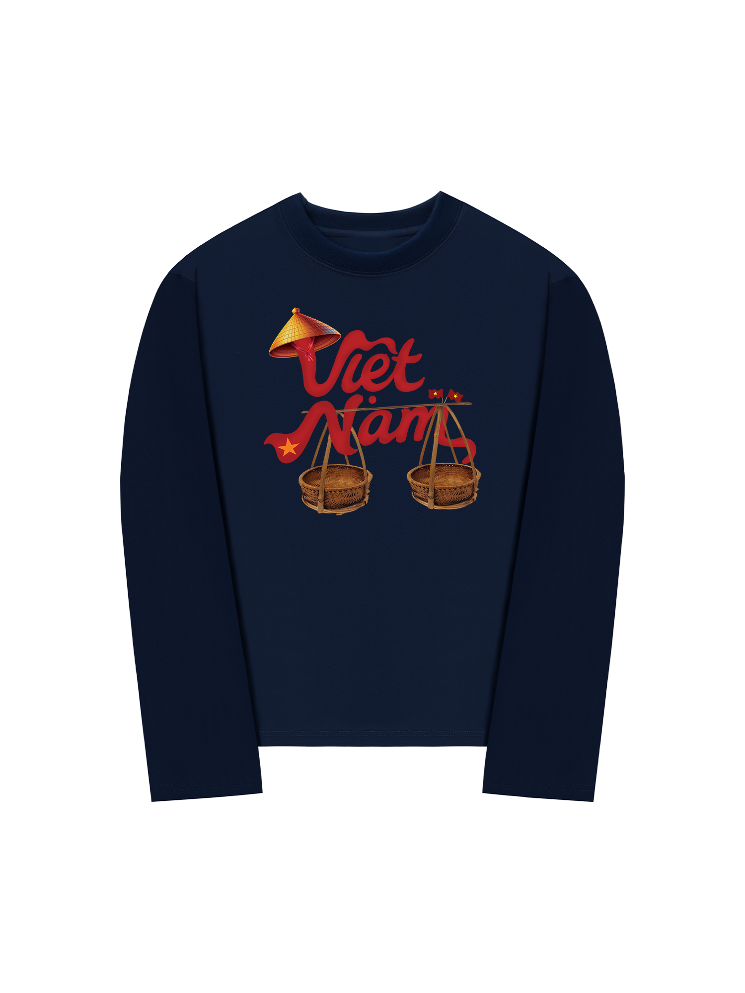 Áo Thun Dài Tay Việt Nam Xưa