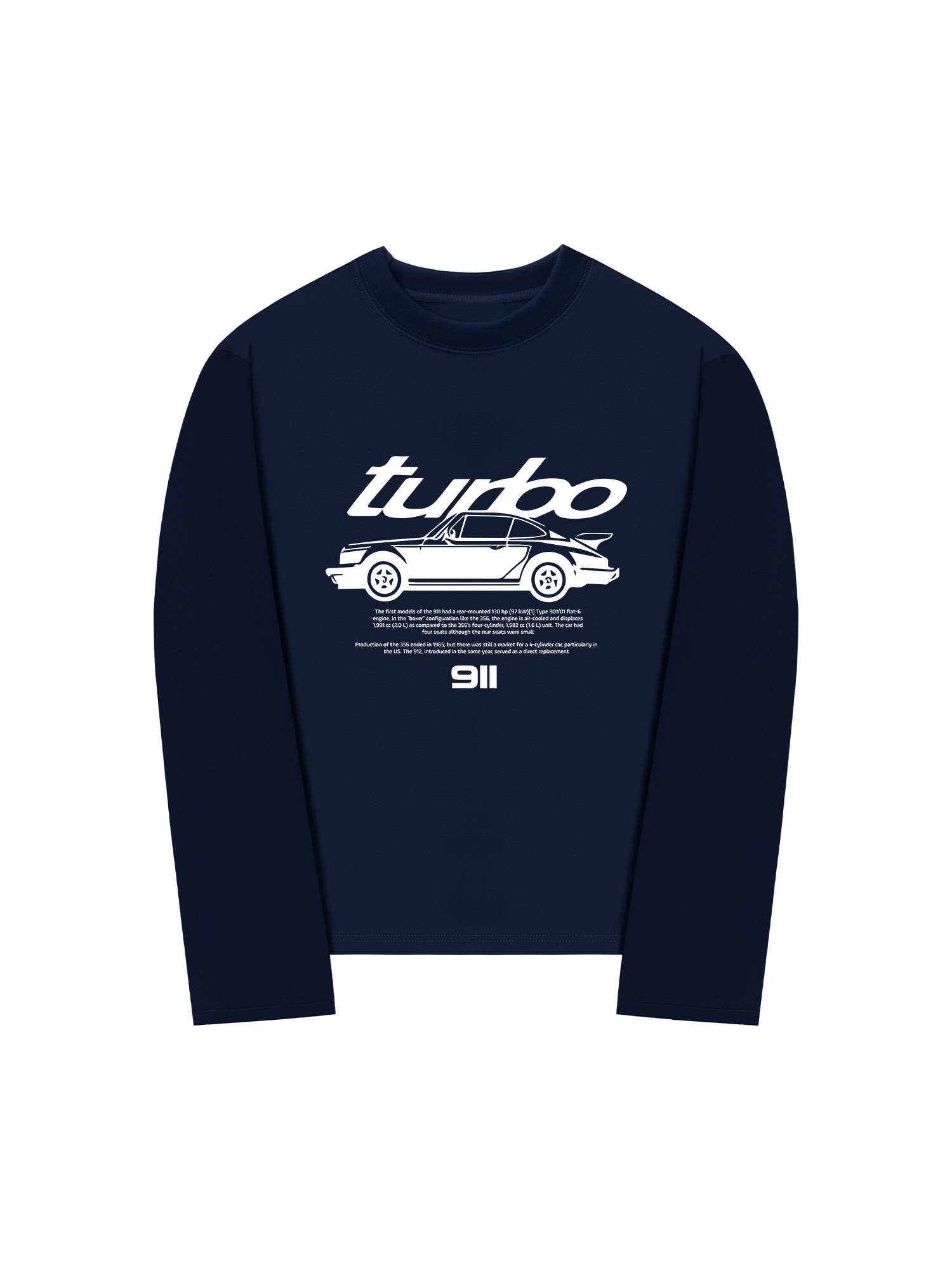 Áo Thun Dài Tay Porsche Classic 911 Turbo