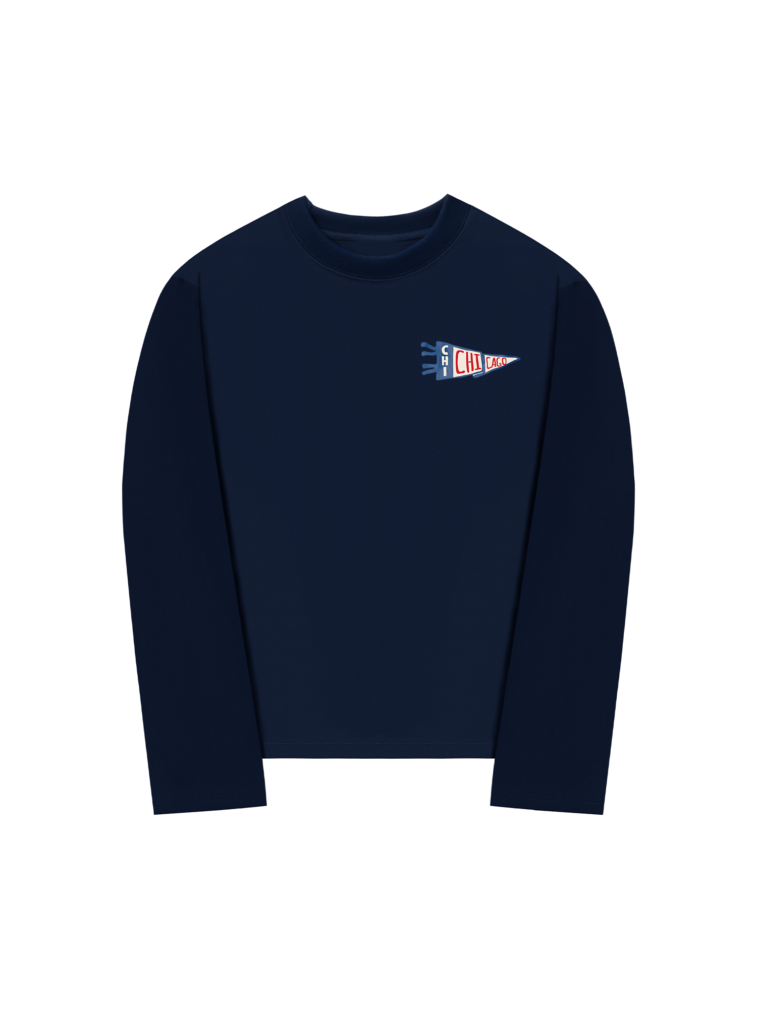 Áo Thun Dài Tay Chicago Baseball