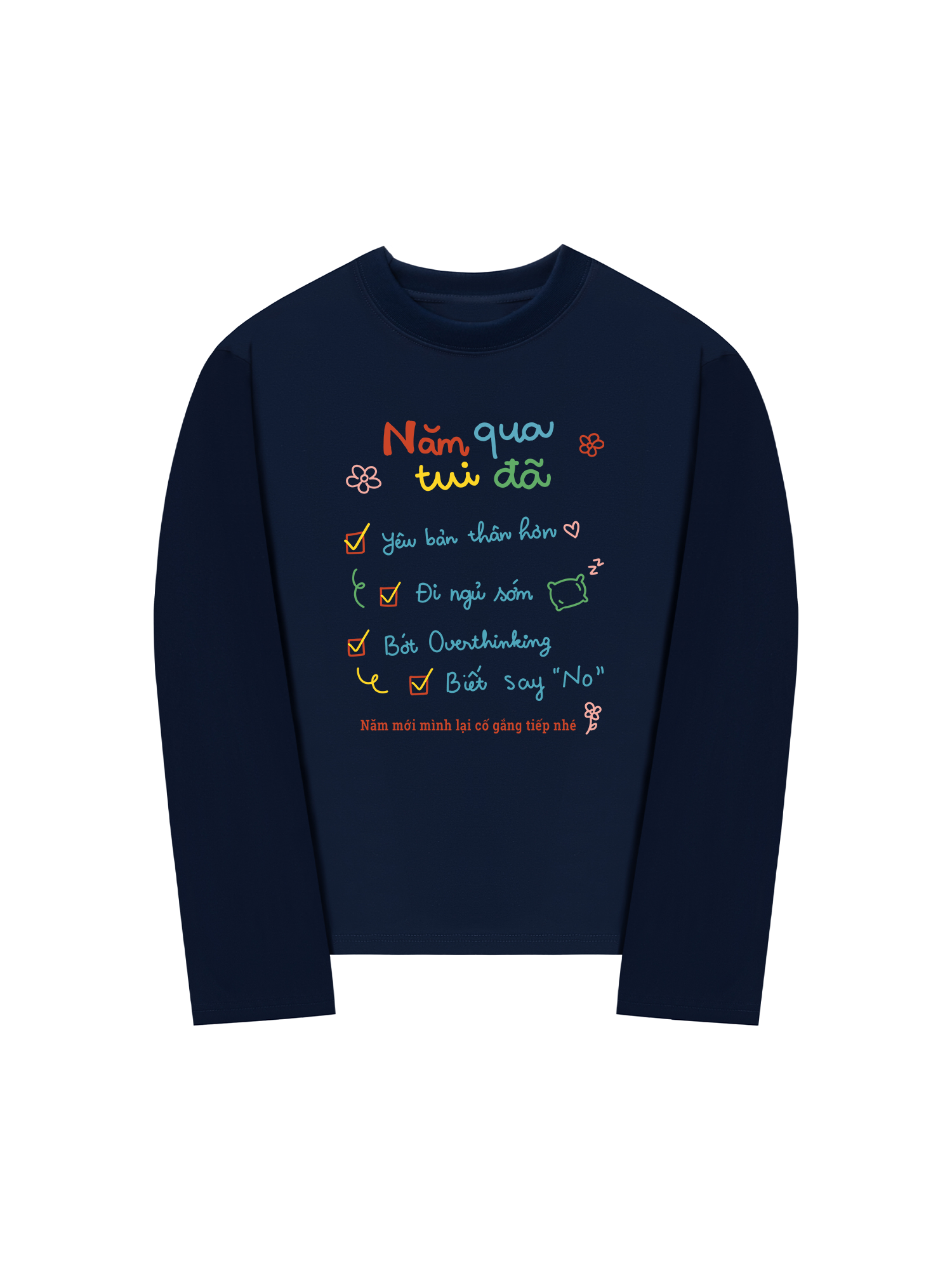 Áo Thun Dài Tay Năm Qua Tui Đã