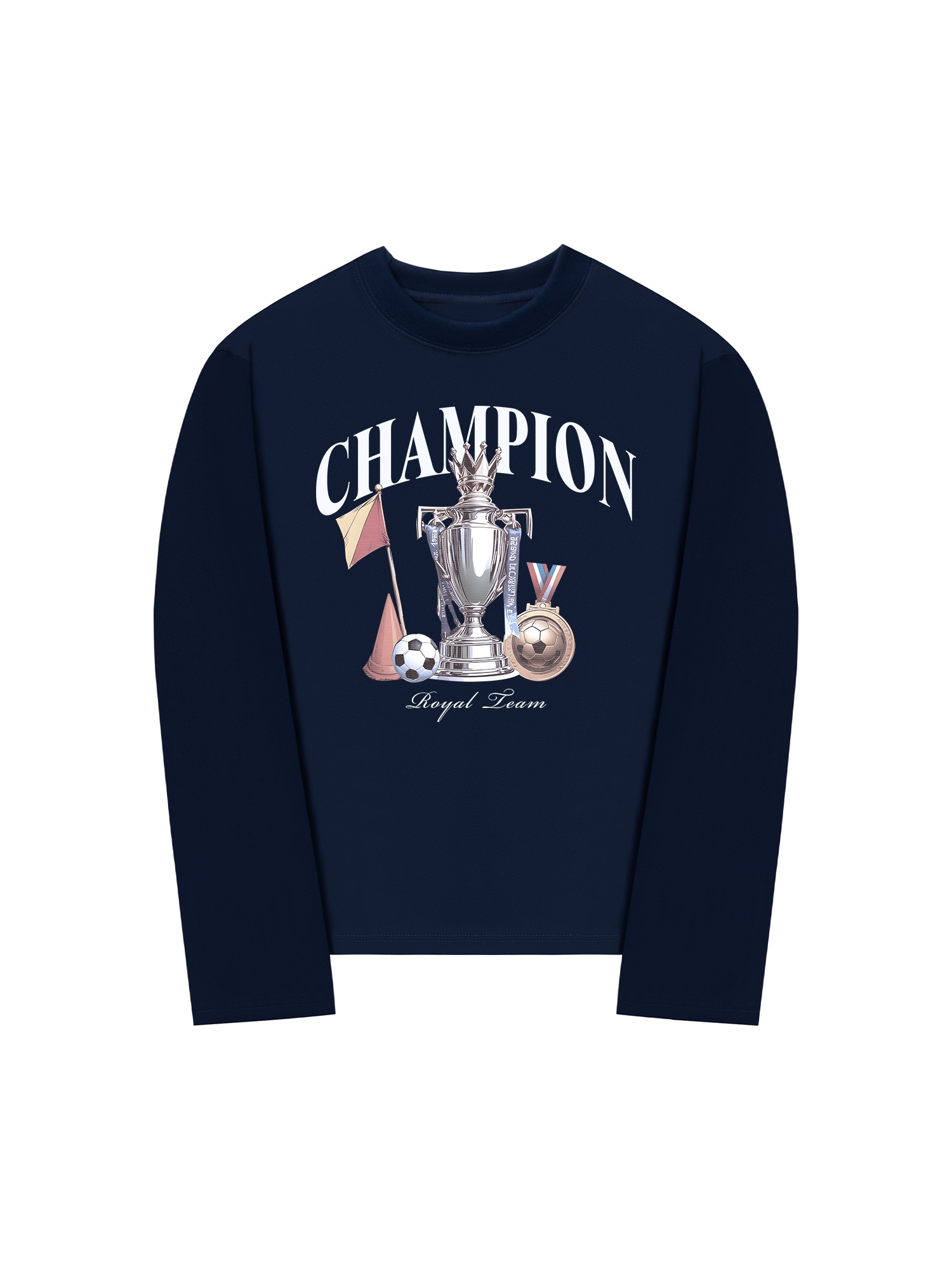 Áo Thun Dài Tay Champions Royal Team