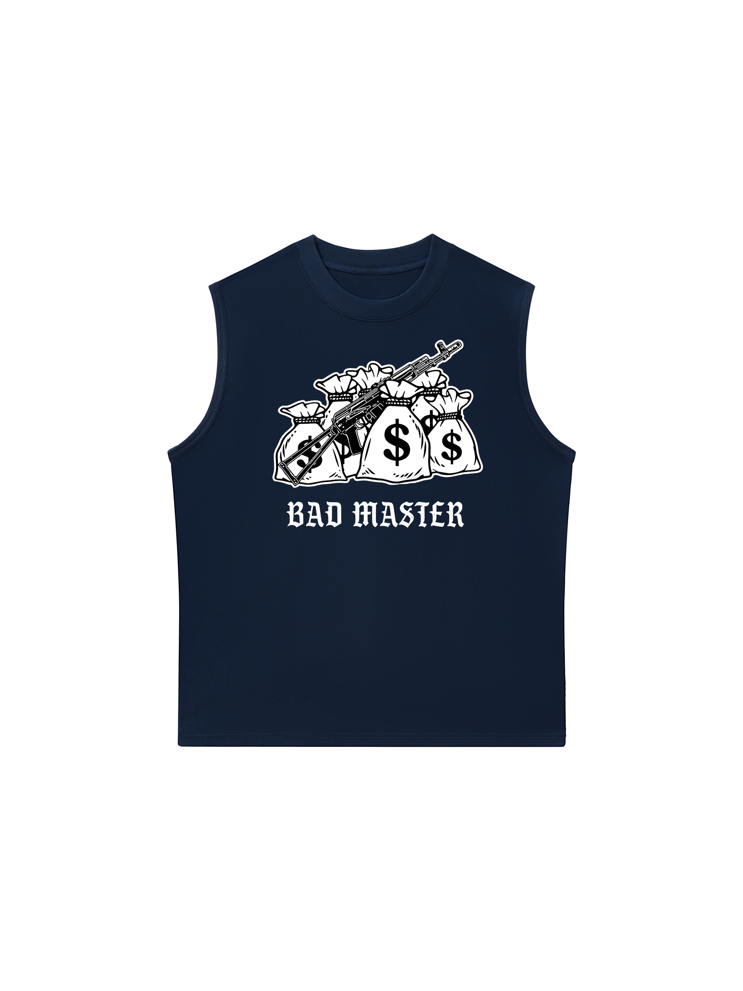 Áo Ba Lỗ Relaxed Fit Money Bad Master