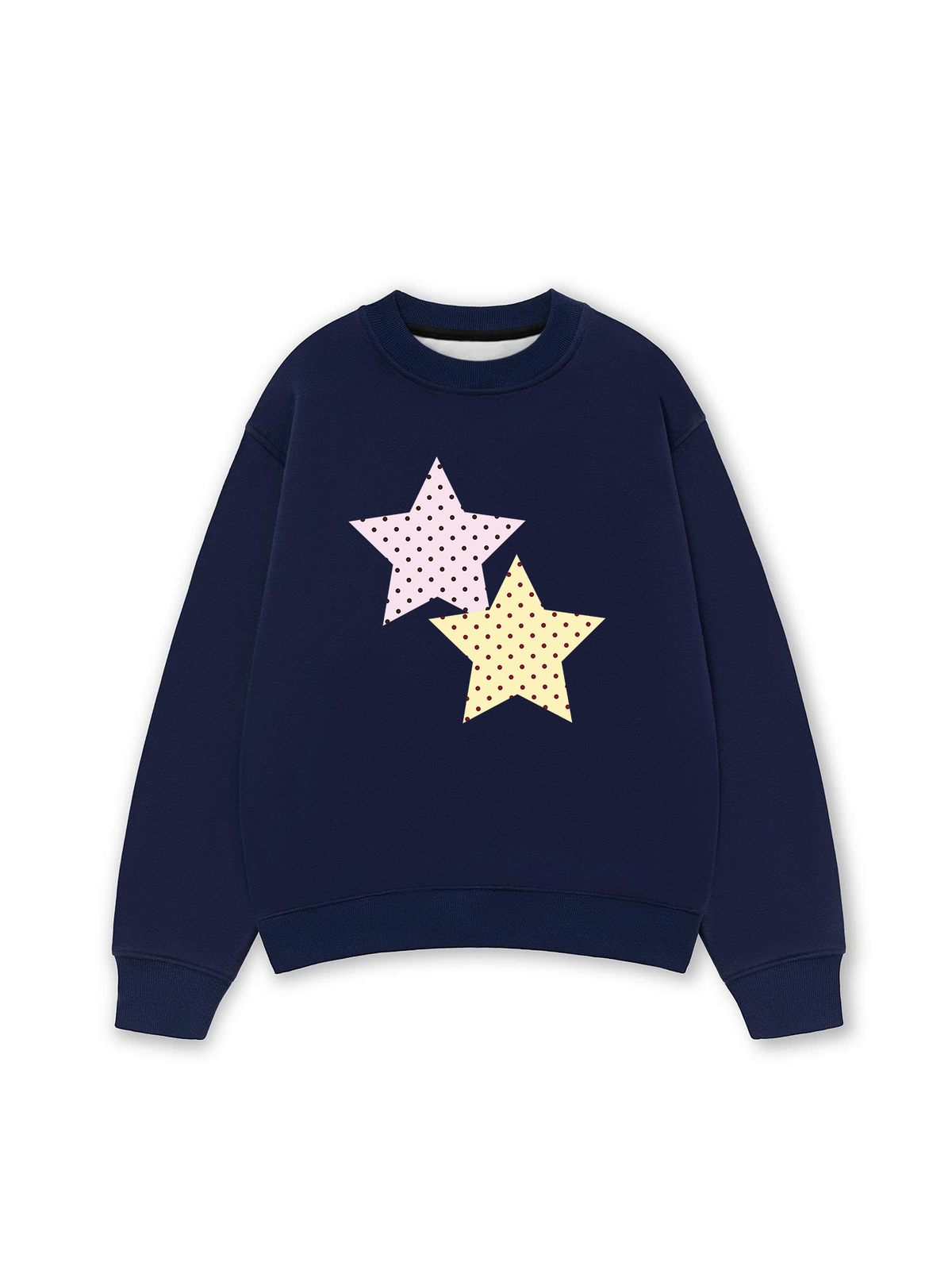 Áo Sweater Nỉ Hai Da Dotty Mood Self Love Stardust