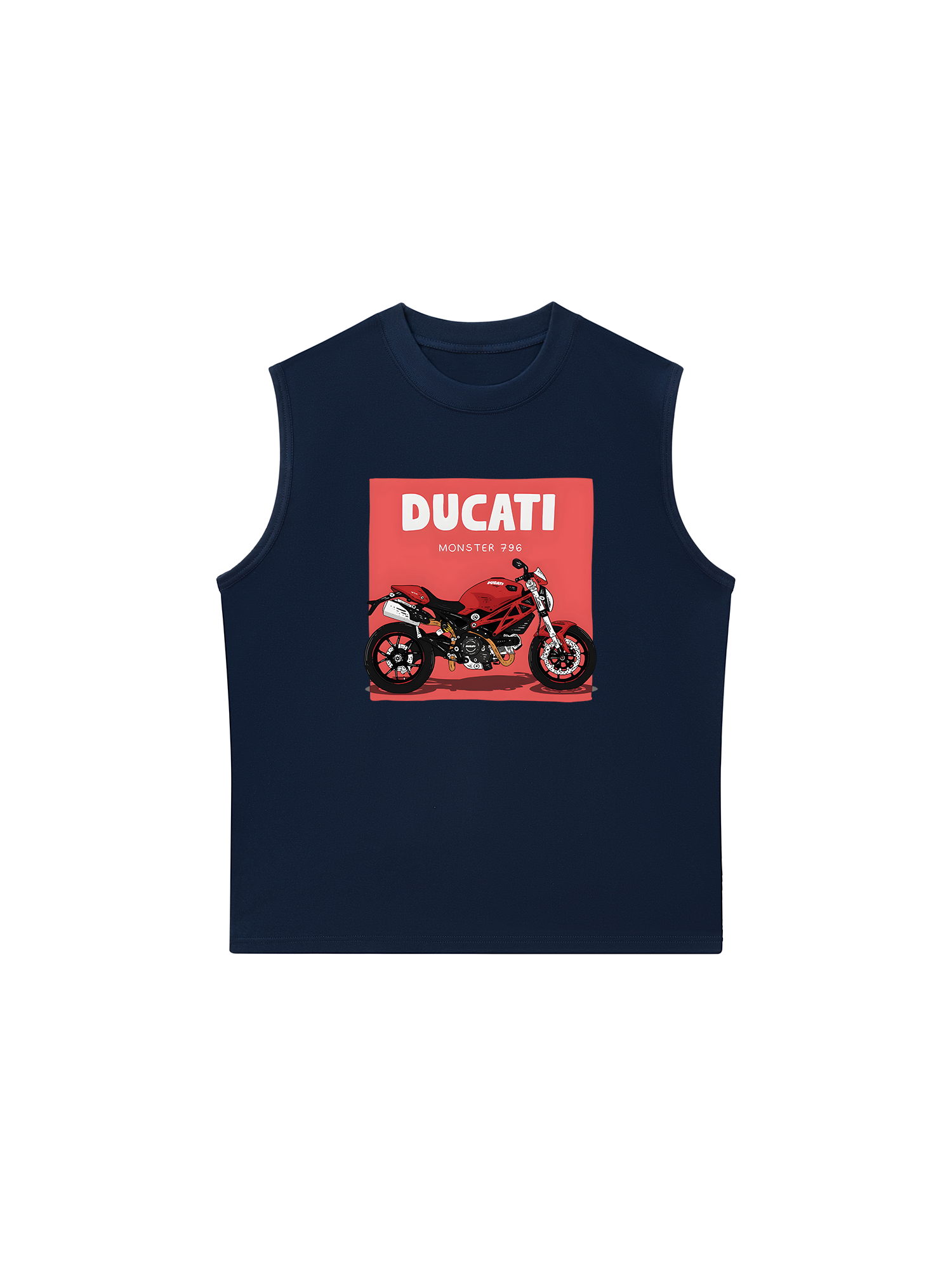Áo Ba Lỗ Relaxed Fit Ducati Monster 796