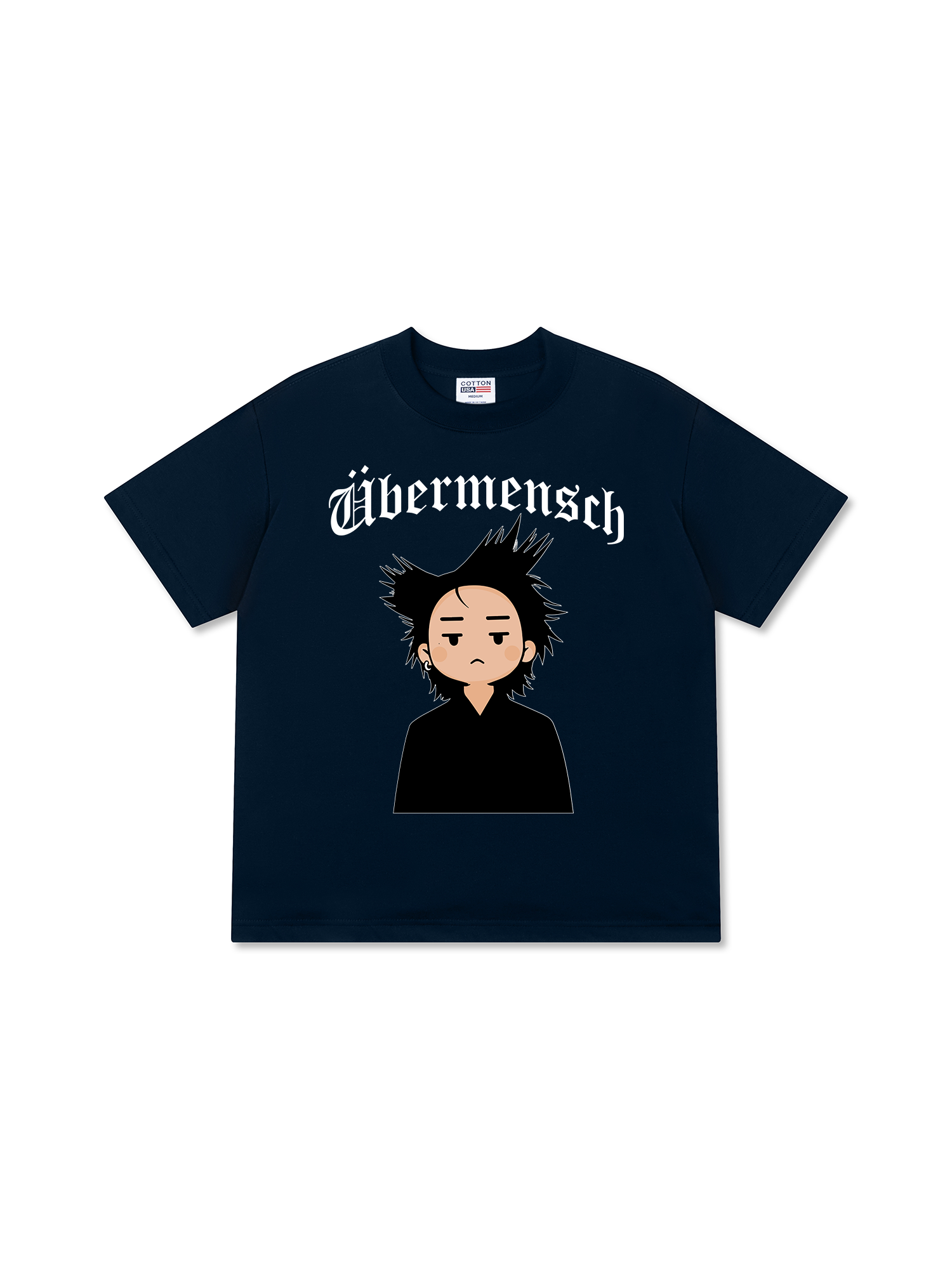 Áo Thun Relaxed Fit Idols Cartoon GD Ubermensch