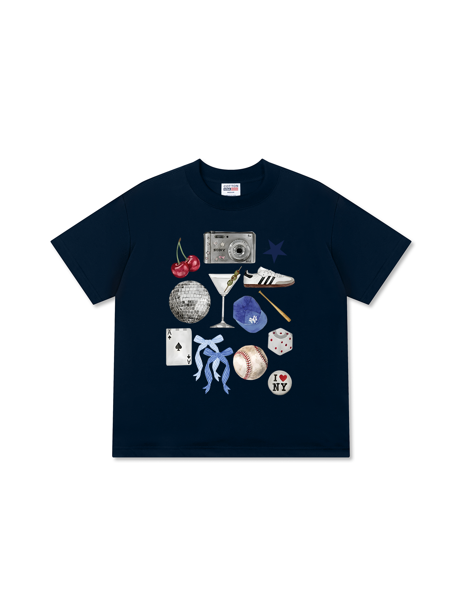 Áo Thun Relaxed Fit Baseball Cute Things