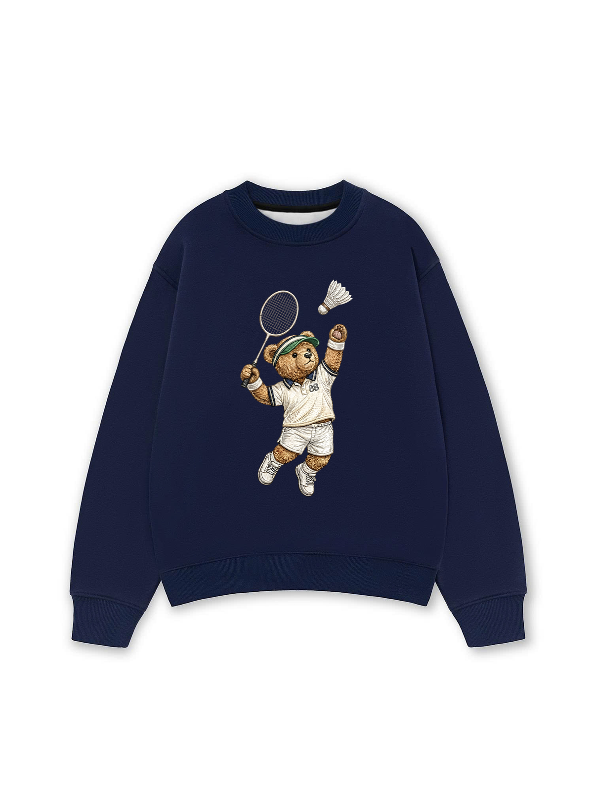 Áo Sweater Nỉ Hai Da Badminton Teddy 88