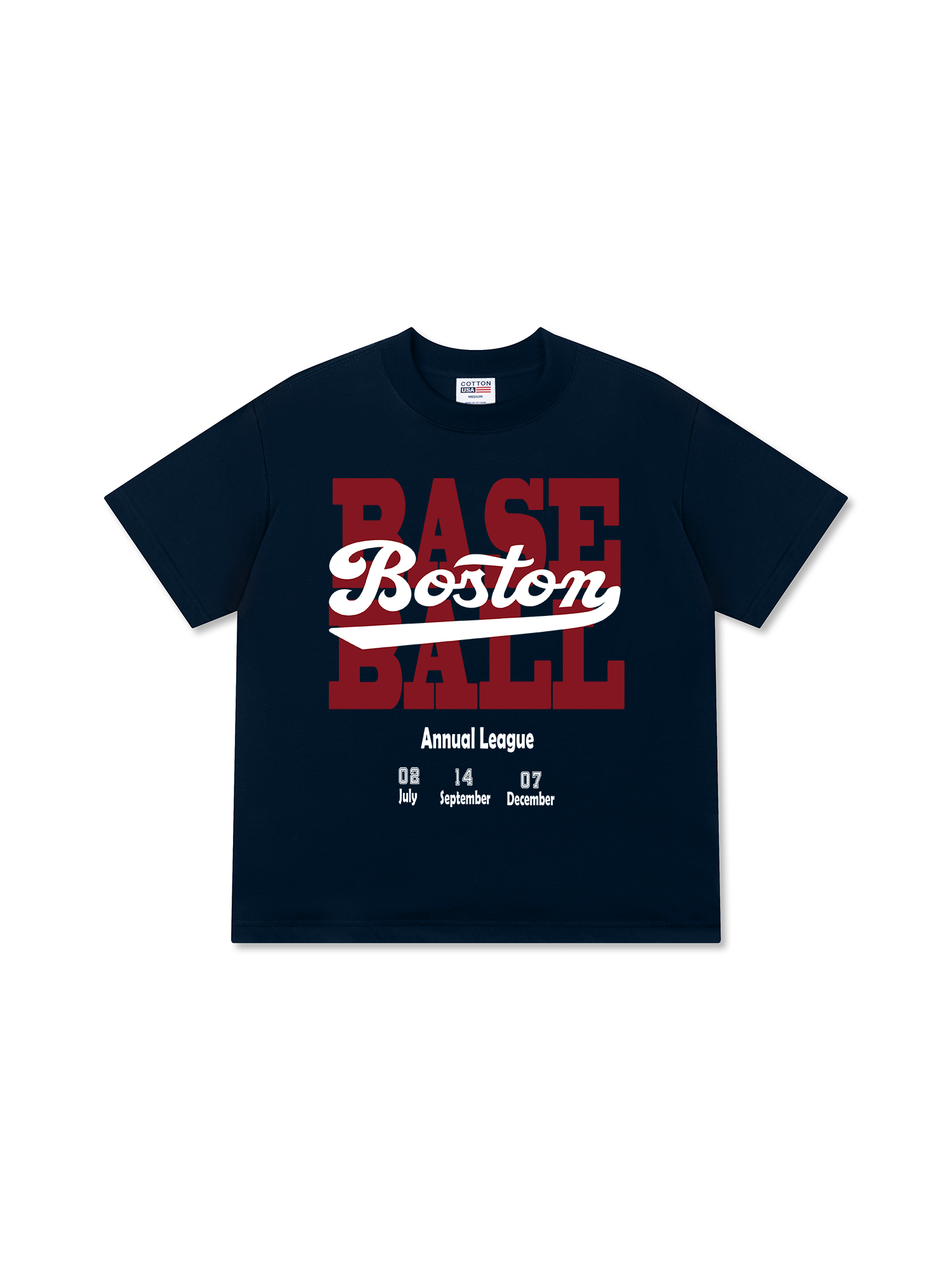Áo Thun Relaxed Fit Baseball Boston League