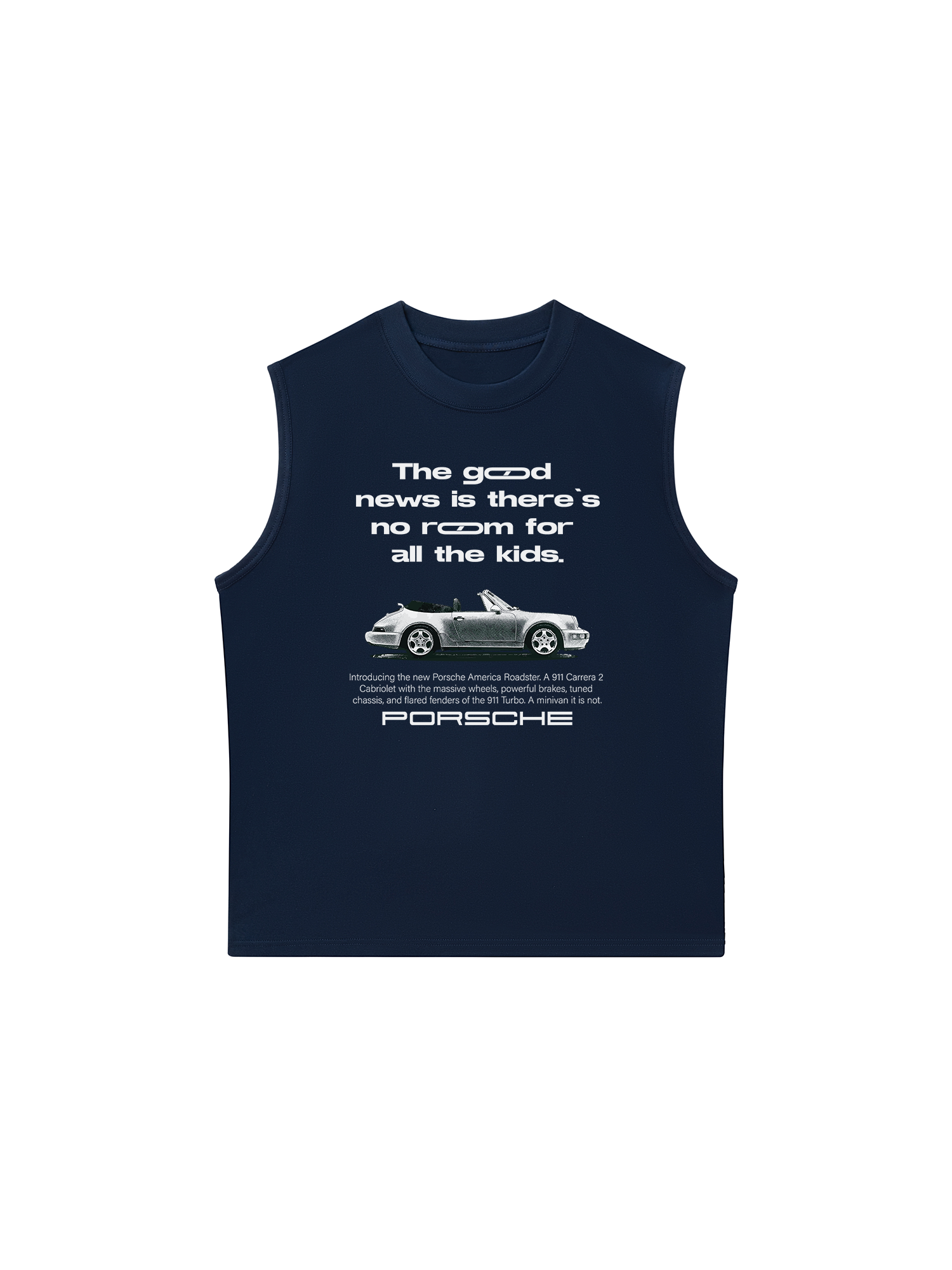 Áo Ba Lỗ Relaxed Fit Porsche The Good New