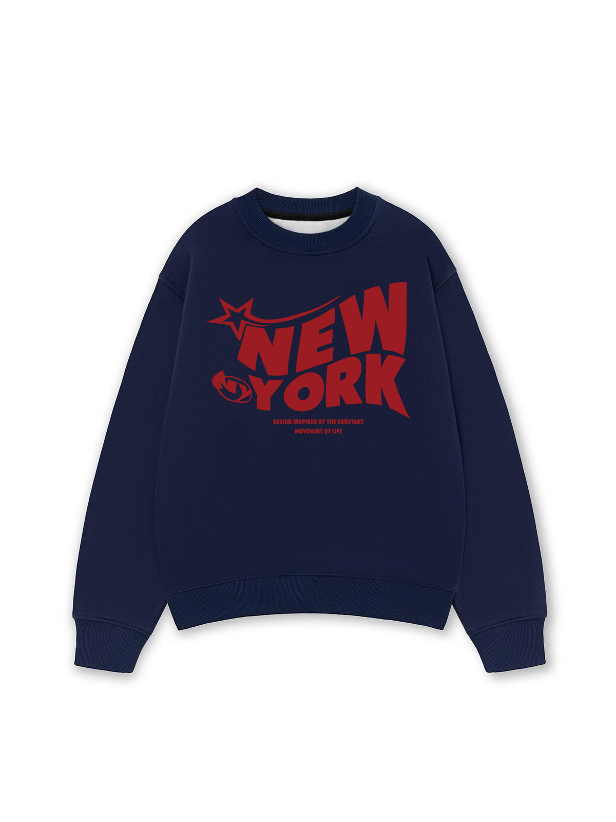 Áo Sweater Nỉ Hai Da City Red Fashion