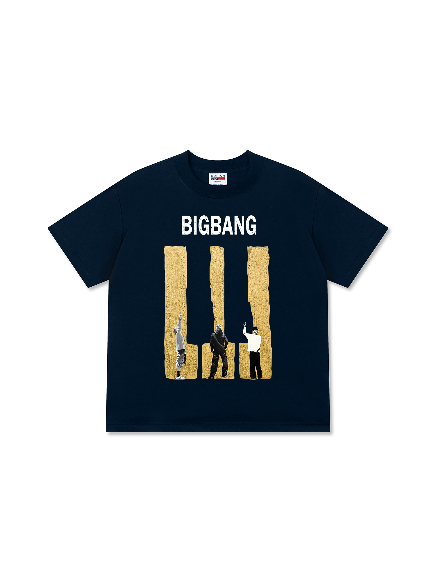 Áo Thun Relaxed Fit Idols Big Bang Three Kings