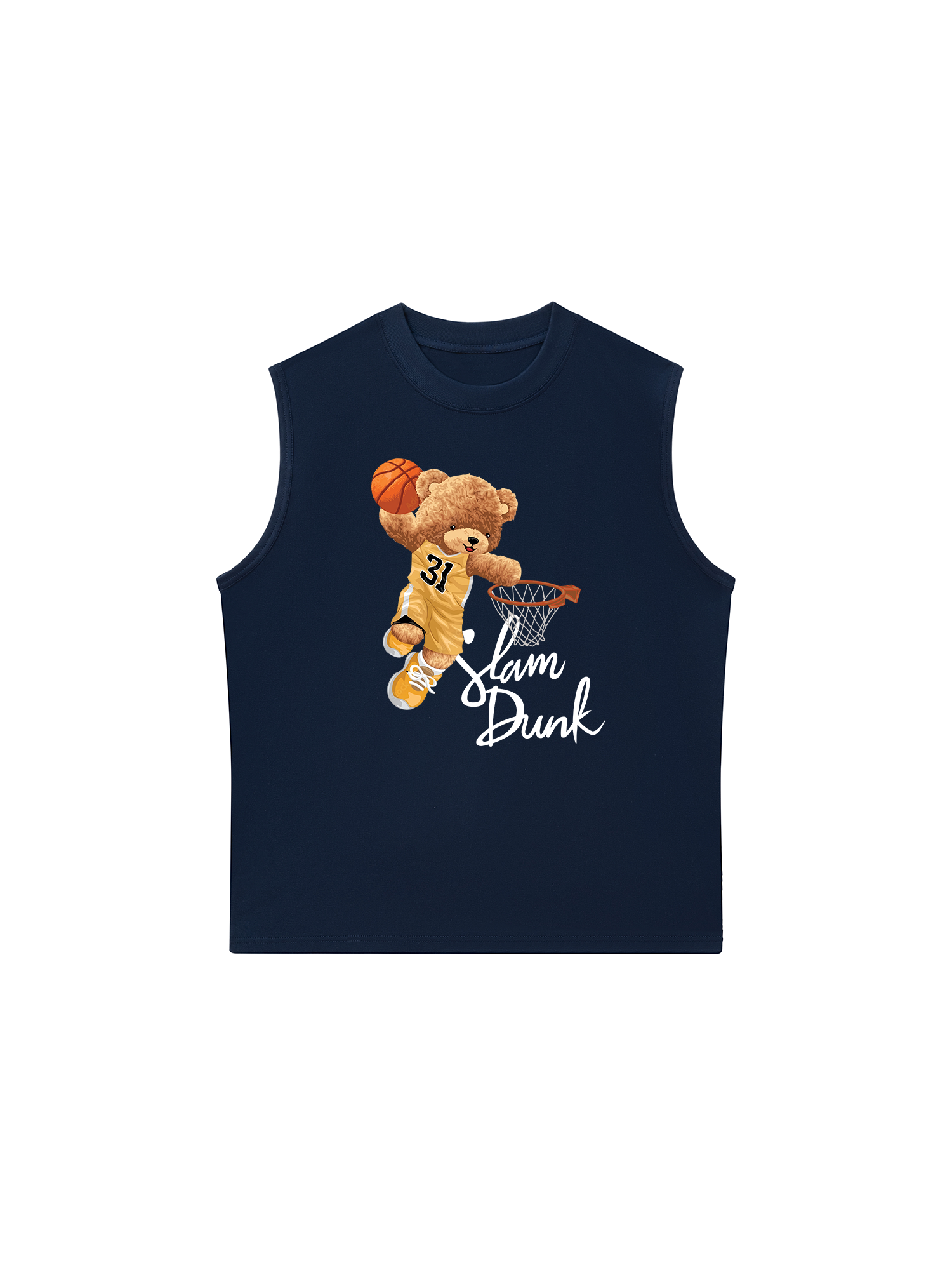 Áo Ba Lỗ Relaxed Fit Basketball Teddy Salm Dunk