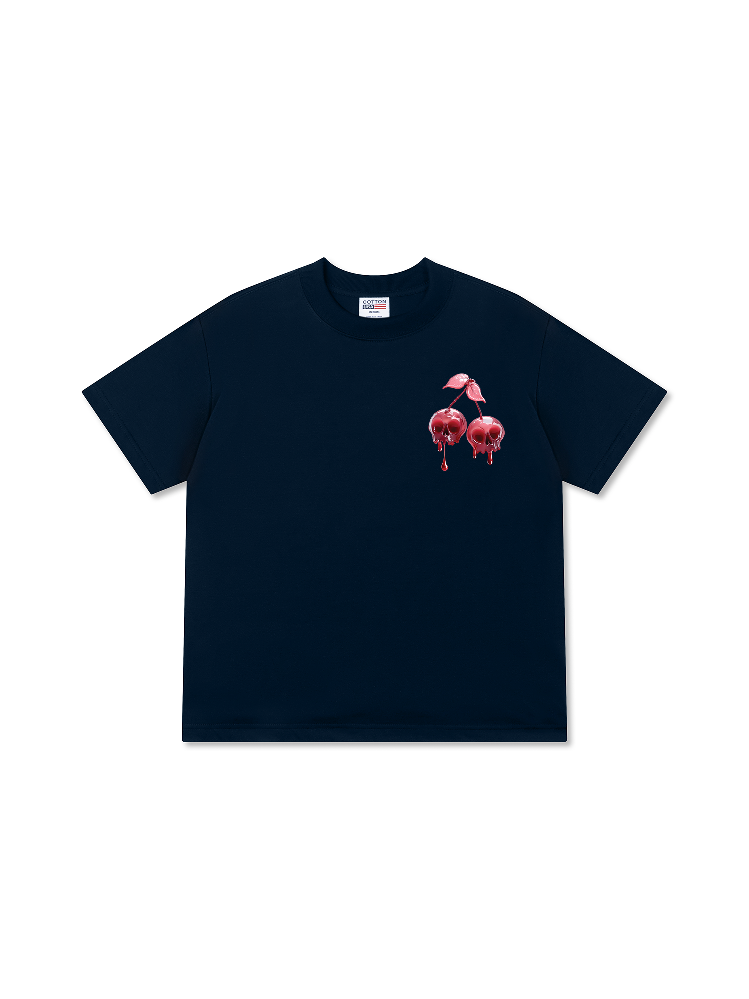 Áo Thun Relaxed Fit Cherry Skull