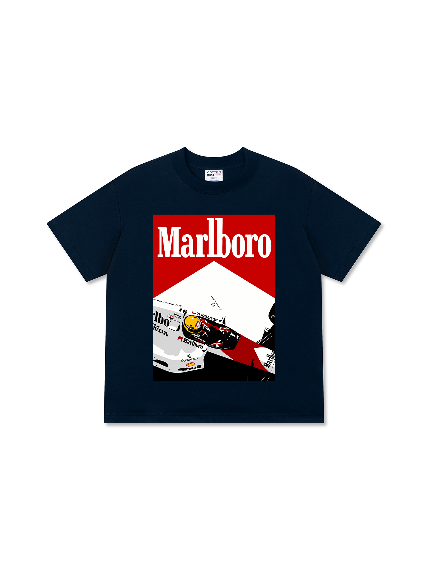 Áo Thun Relaxed Fit Marlboro F1 Racer