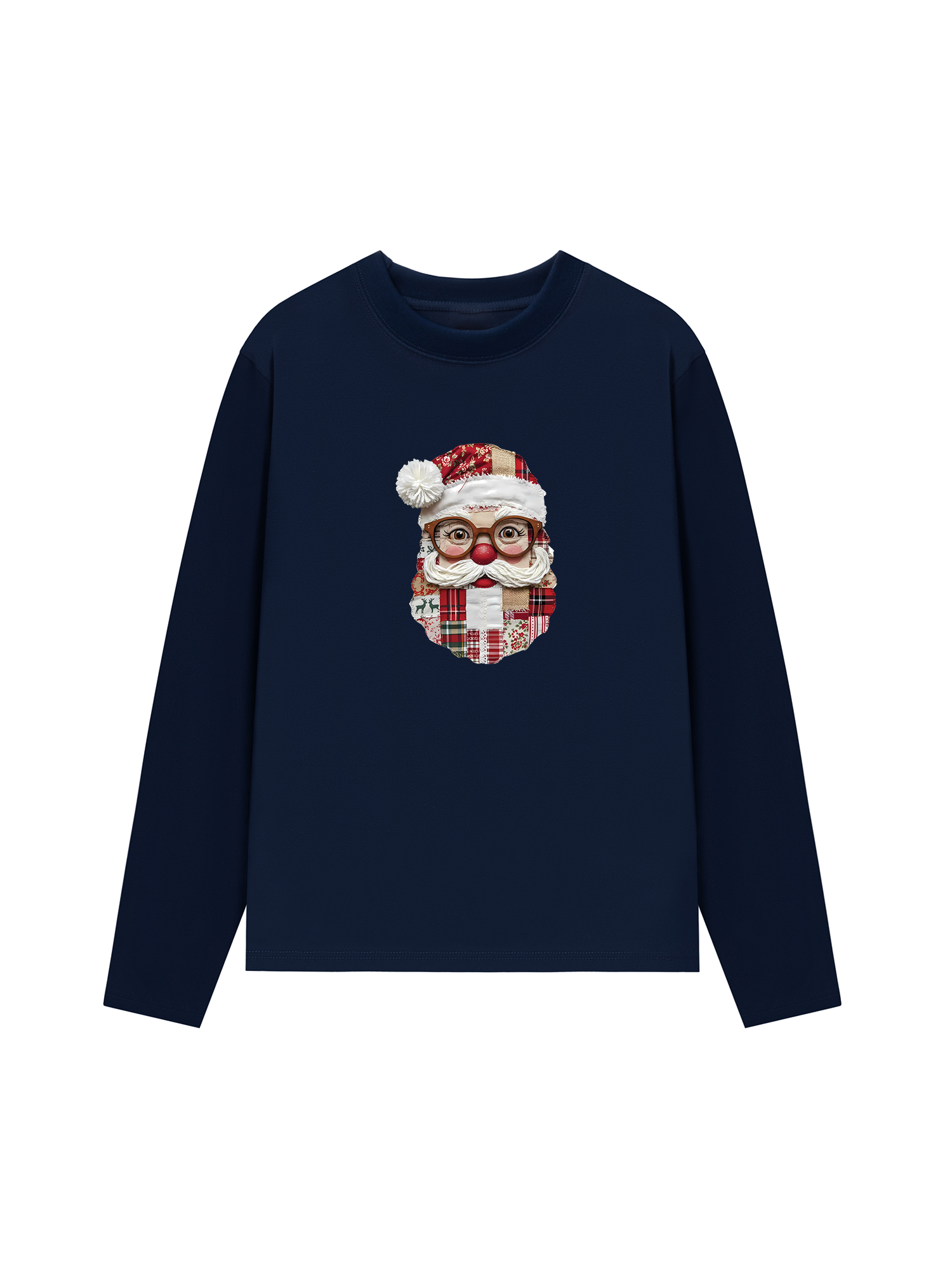 Áo Thun Dài Tay Santa Retro Vibes