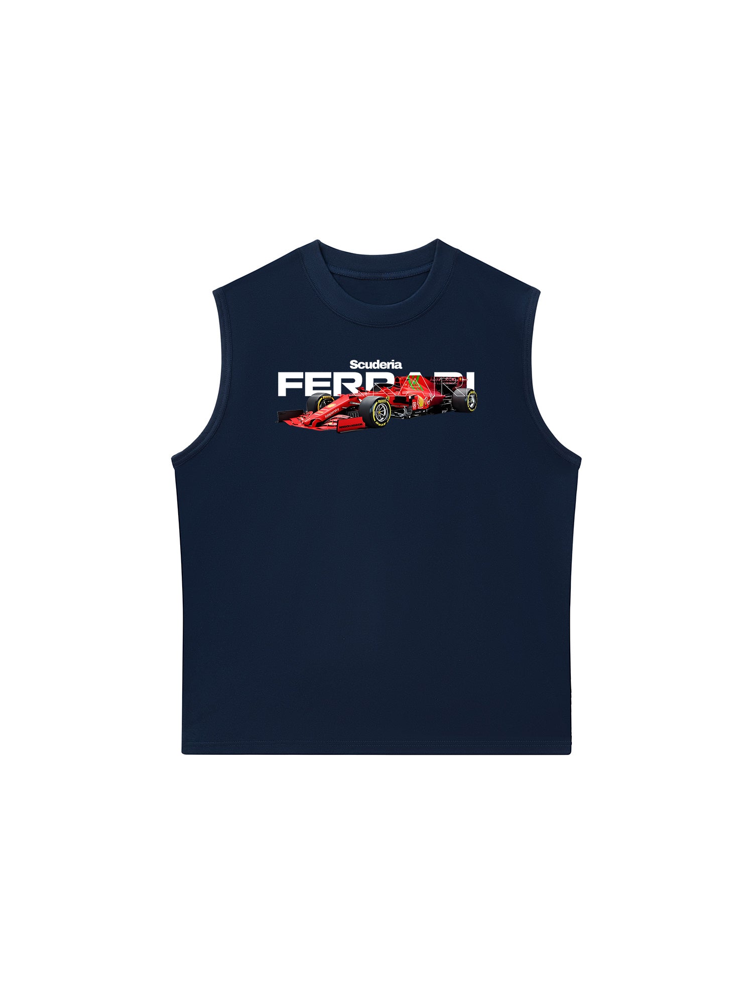 Áo Ba Lỗ Relaxed Fit Ferrari The Pracing Horse