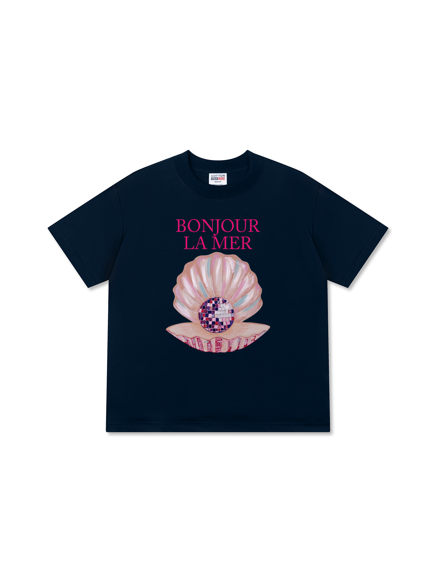 Áo Thun Relaxed Fit Bling Bonjour Lamer