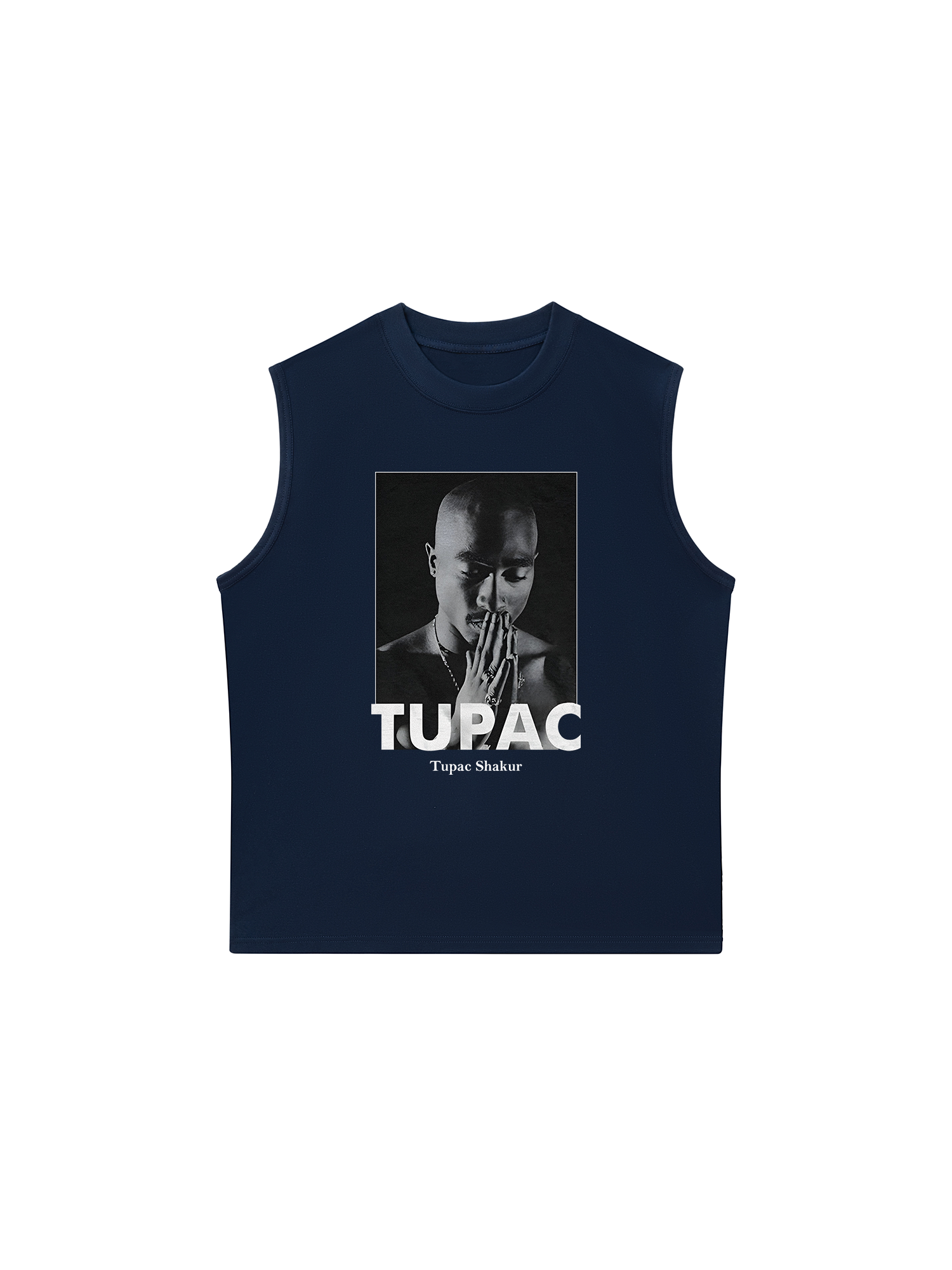 Áo Ba Lỗ Relaxed Fit Rapper Tupac Shakur