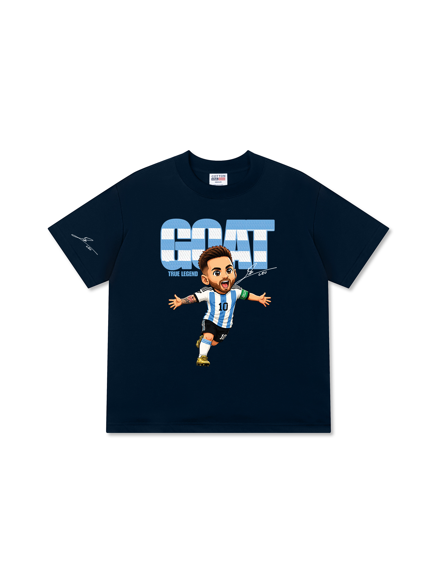 Áo Thun Relaxed Fit Goat The Legend