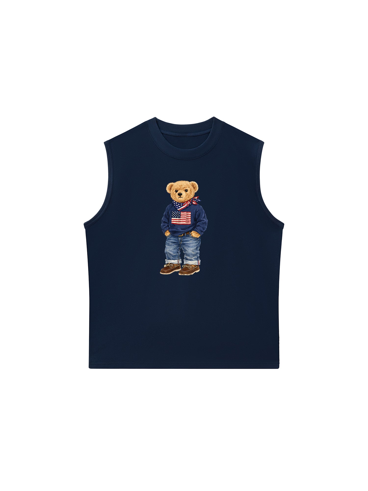 Áo Ba Lỗ Relaxed Fit America Boy