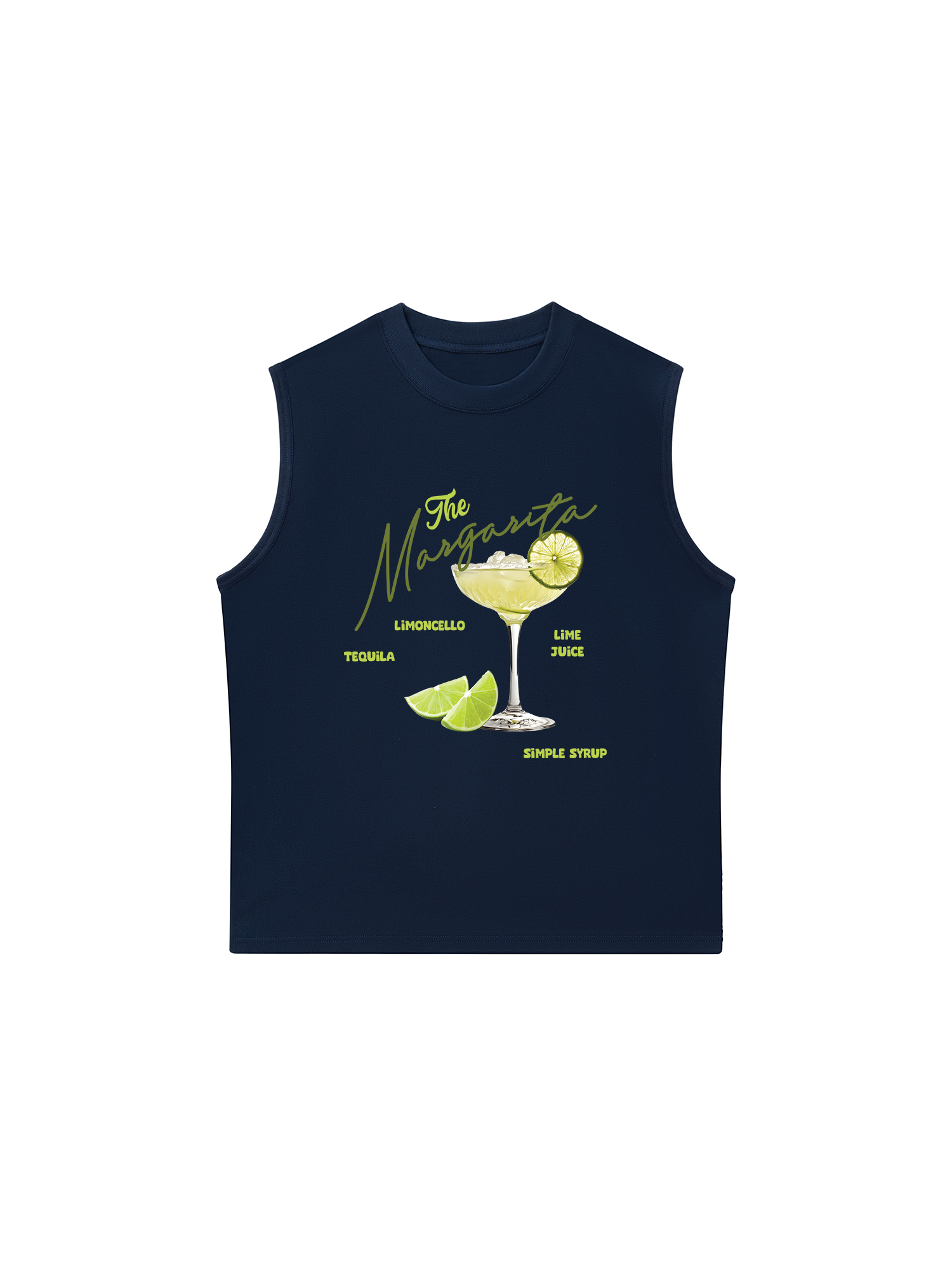Áo Ba Lỗ Relaxed Fit The Margarita Lime