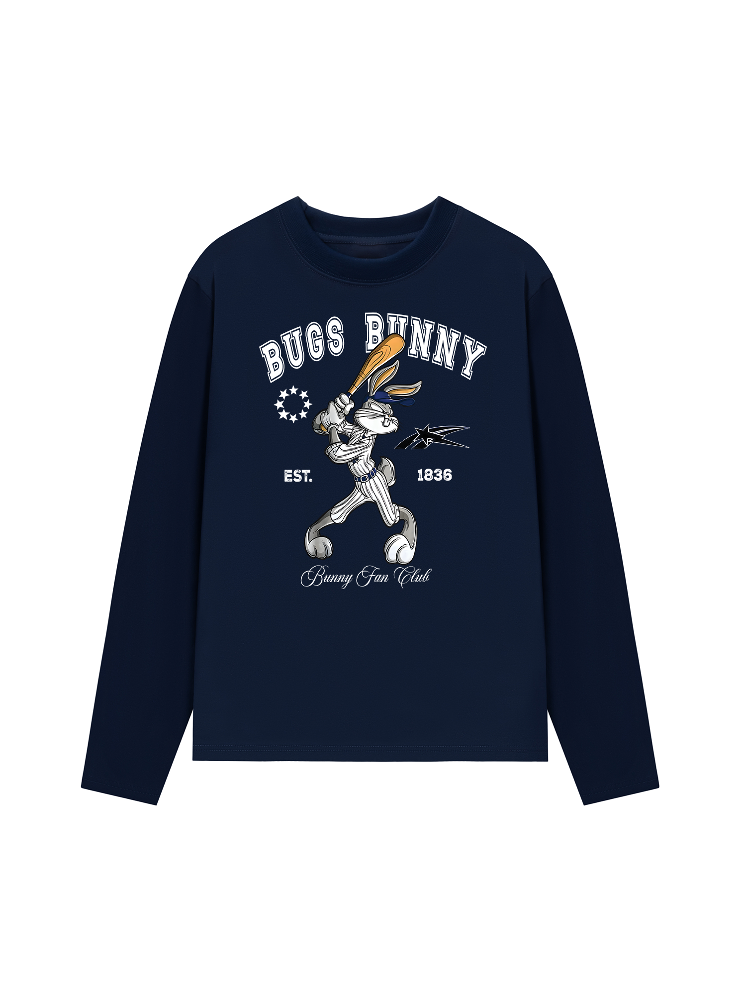 Áo Thun Dài Tay Baseball Bugs Bunny