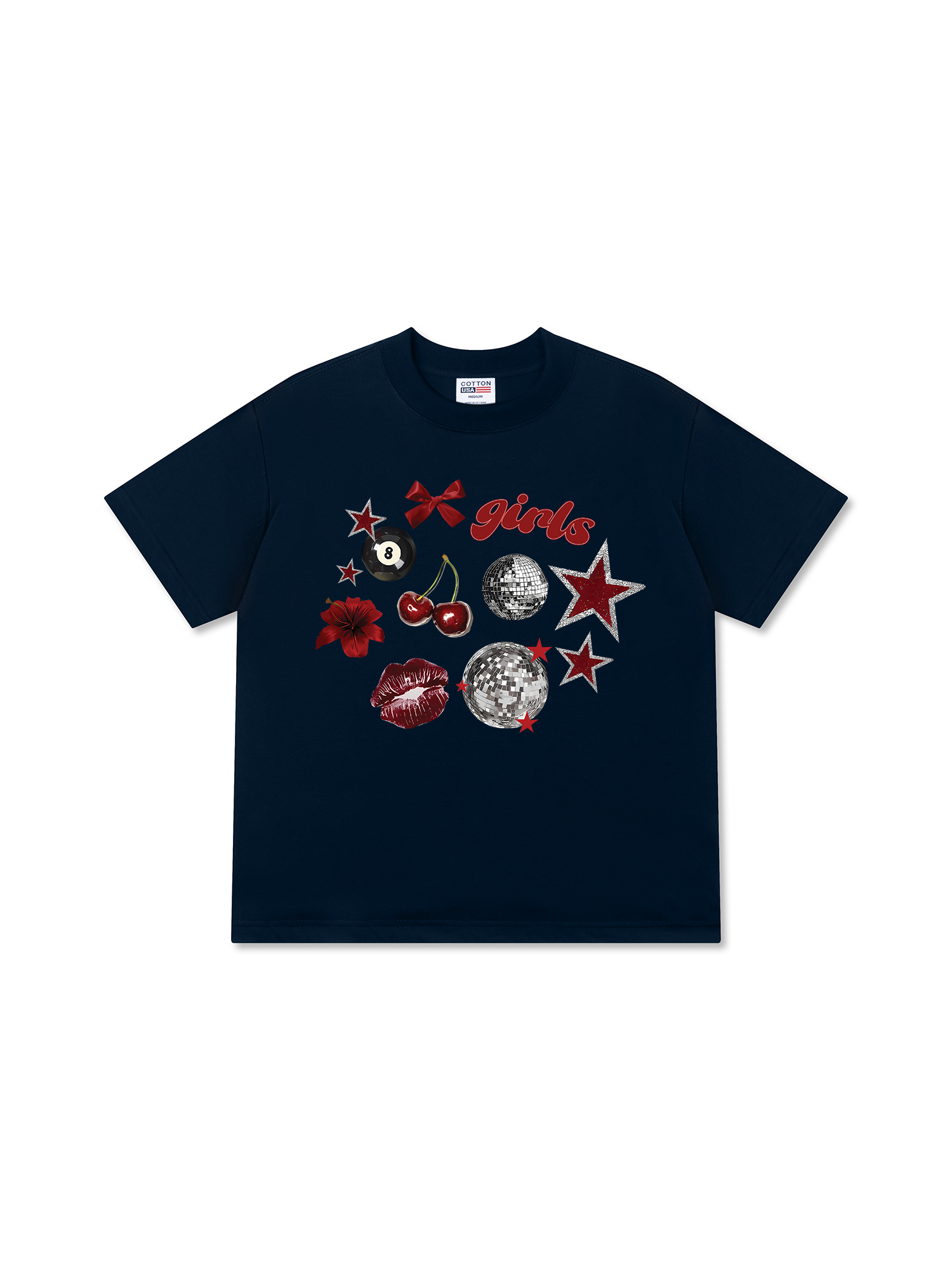 Áo Thun Relaxed Fit Cherry Girls