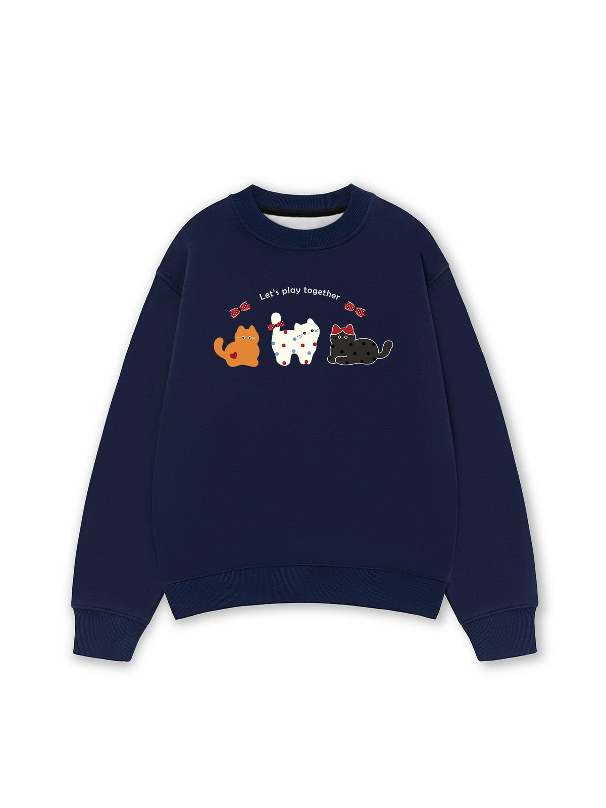 Áo Sweater Nỉ Hai Da Dotty Mood Play Together