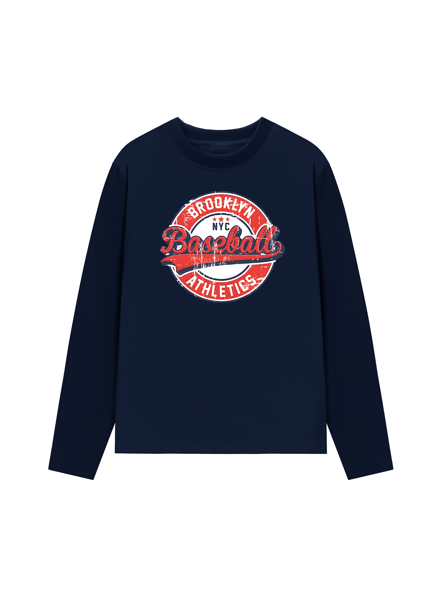 Áo Thun Dài Tay Baseball Brooklyn