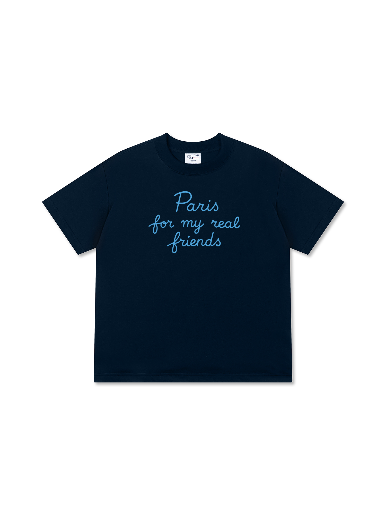 Áo Thun Relaxed Fit Paris For Real Friend