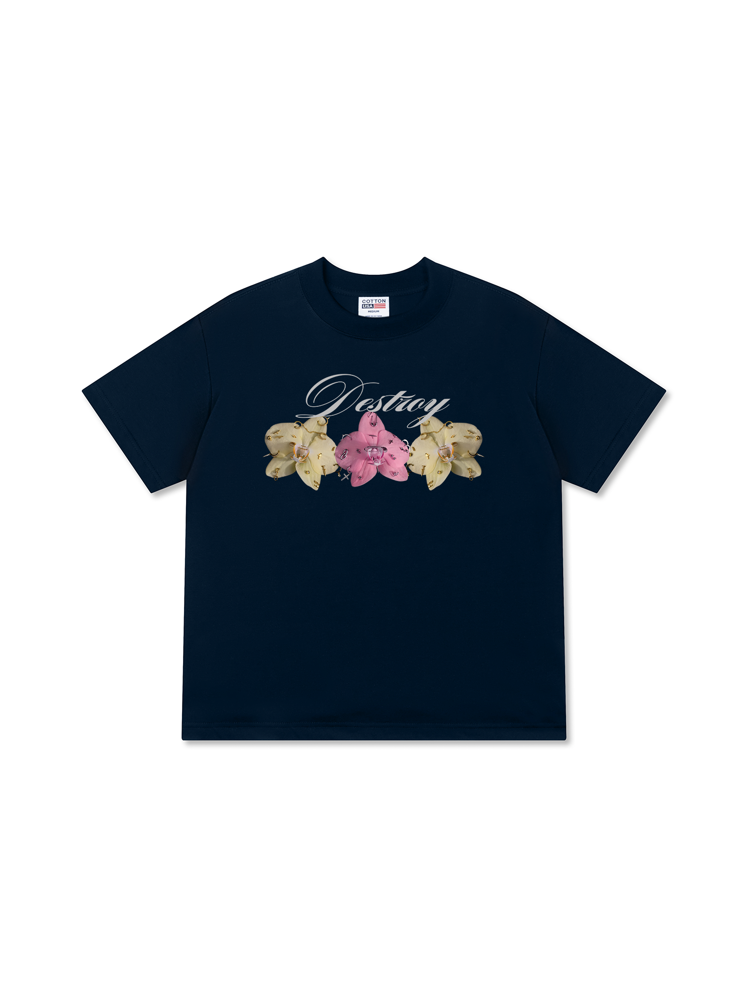 Áo Thun Relaxed Fit Bling Orchid Destroy