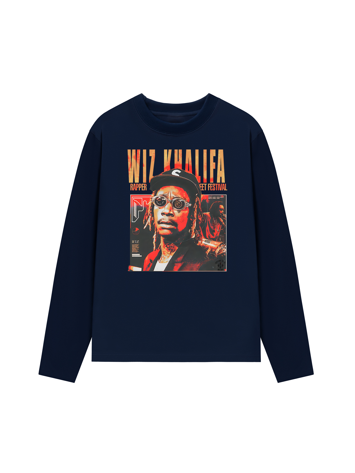 Áo Thun Dài Tay Rapper Wiz Khalifa Street Festival