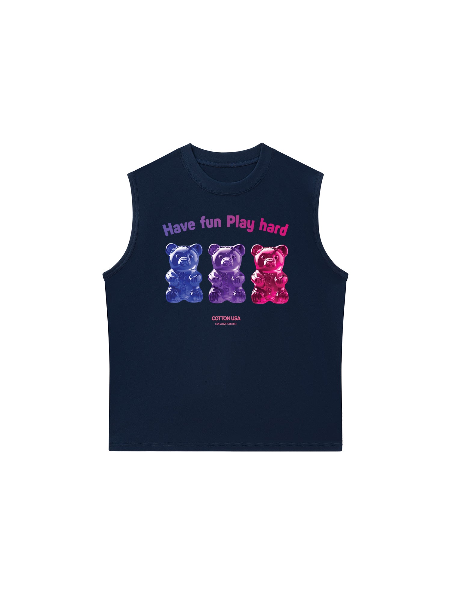 Áo Ba Lỗ Relaxed Fit Have Fun Play Hard