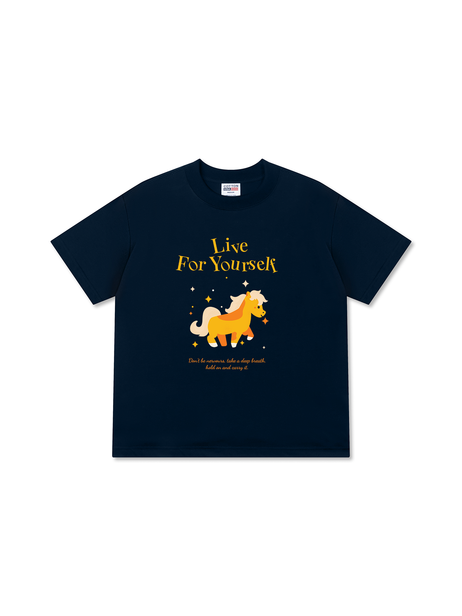 Áo Thun Relaxed Fit Live For Yourself