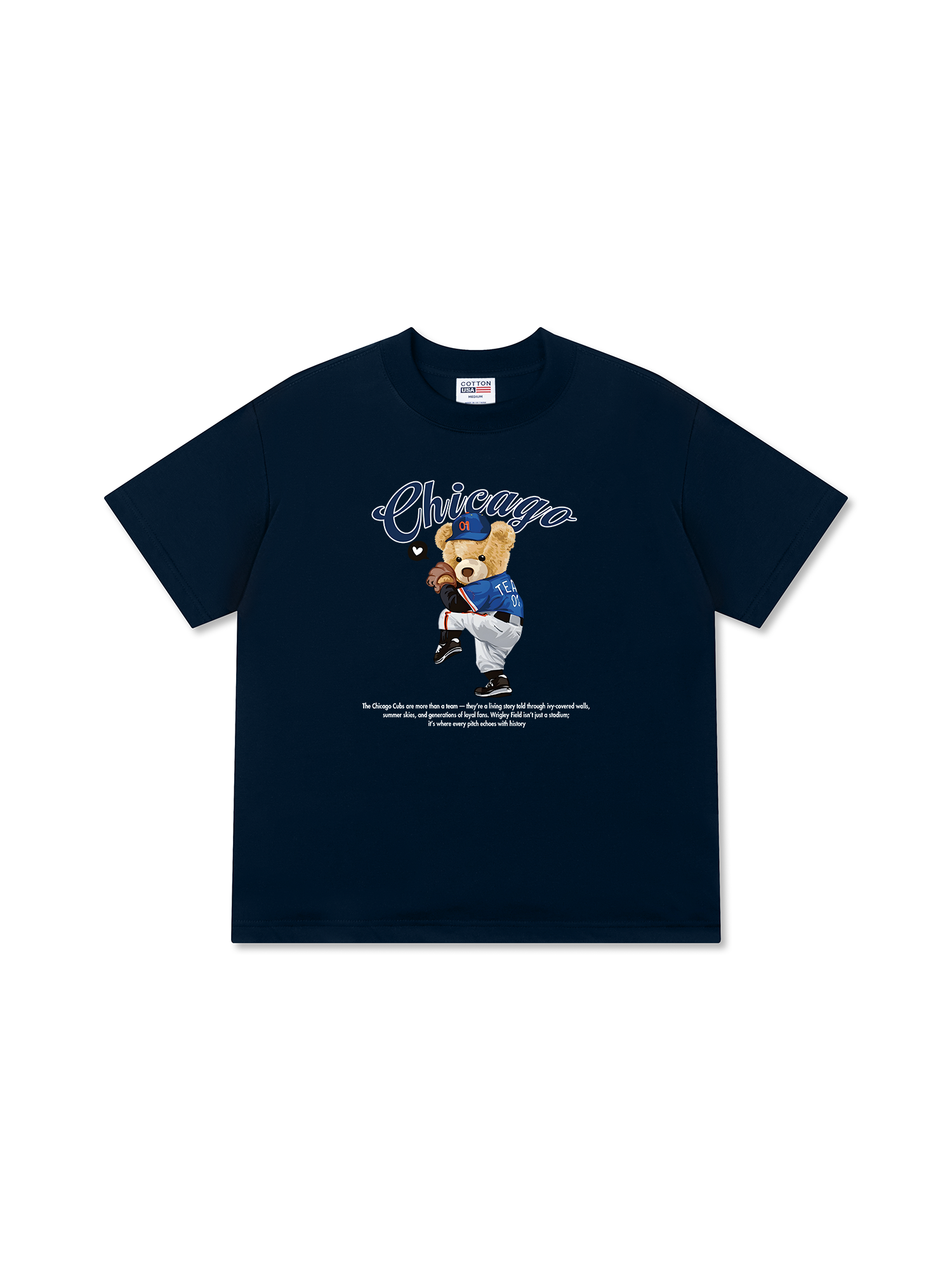 Áo Thun Relaxed Fit Baseball Chicago