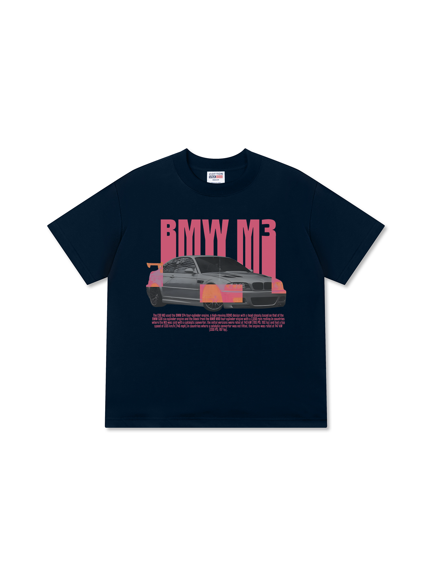 Áo Thun Relaxed Fit BMW Glitch M3