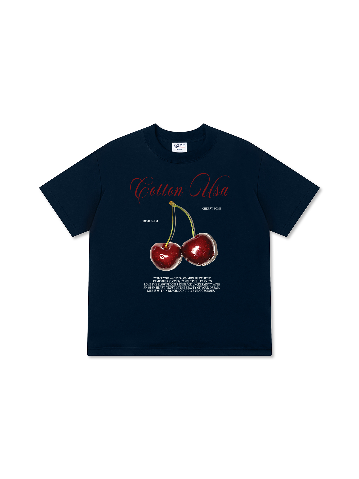 Áo Thun Relaxed Fit Cherry Classic Cherru Club Pink Plaid