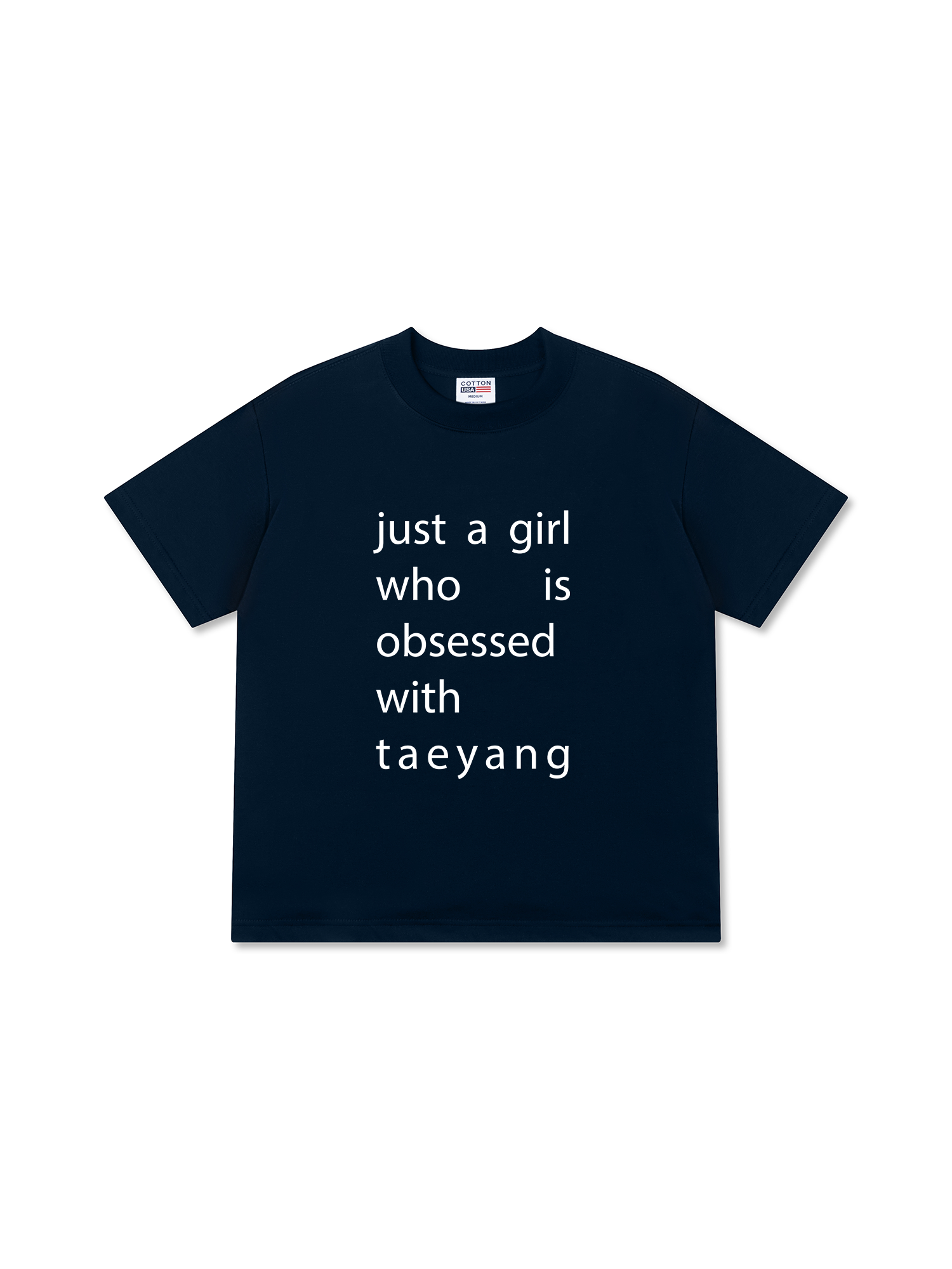 Áo Thun Relaxed Fit Idols Just A Girl Who Is Obsessed Taeyang