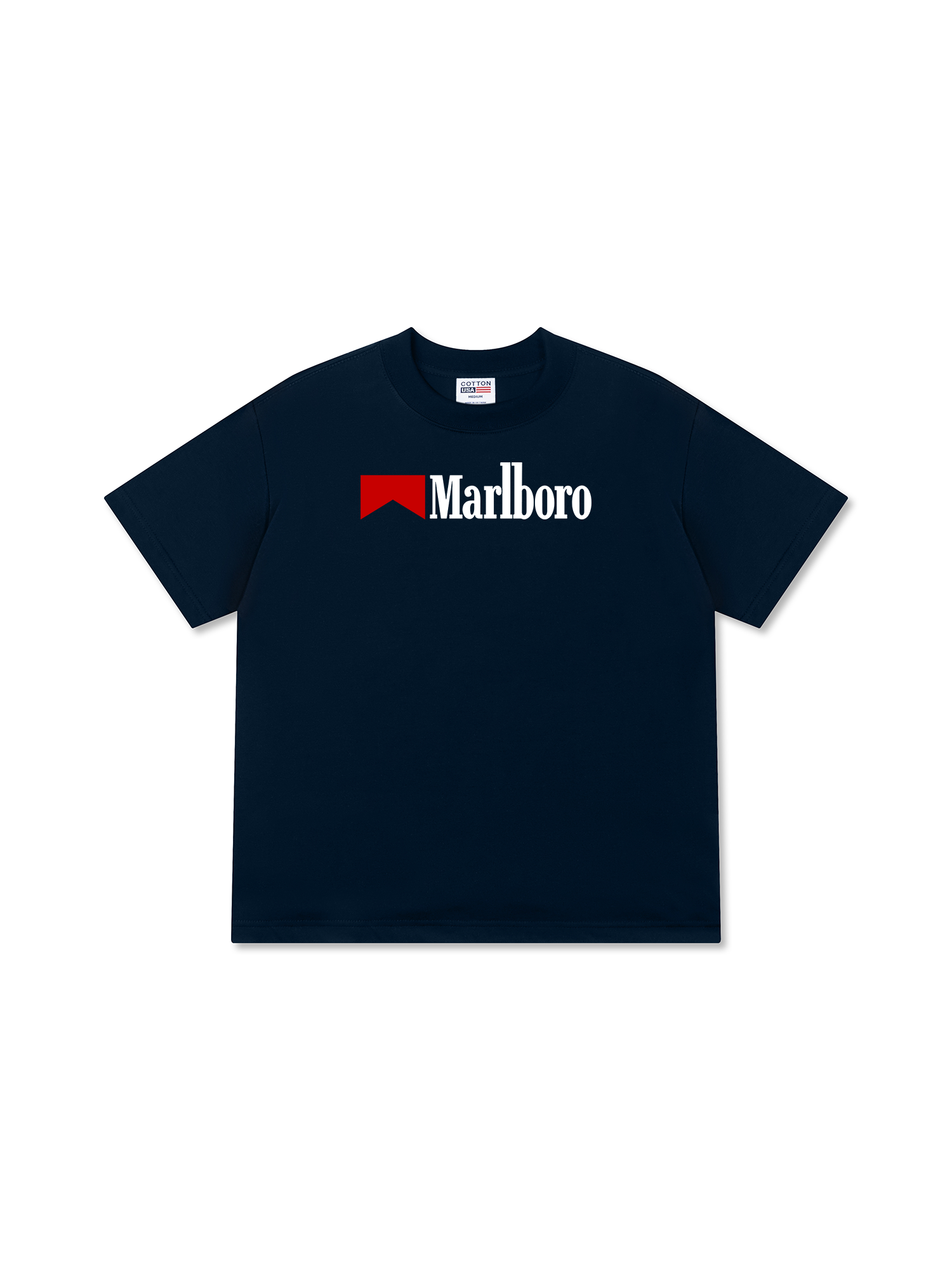 Áo Thun Relaxed Fit Marlboro Typo Logo